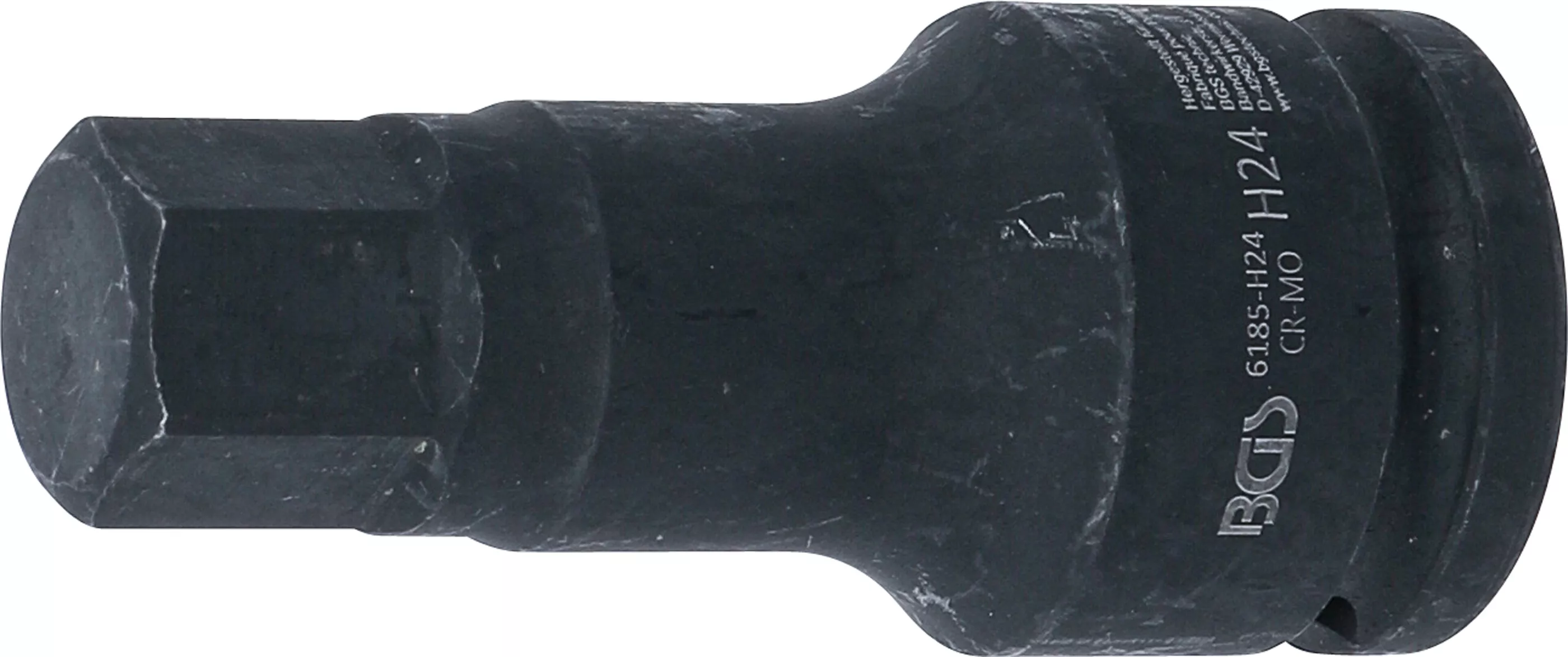 Bituri - Cap bit de impact | Lungime 100 mm | 20 mm (3/4") | hexagon interior 24 mm