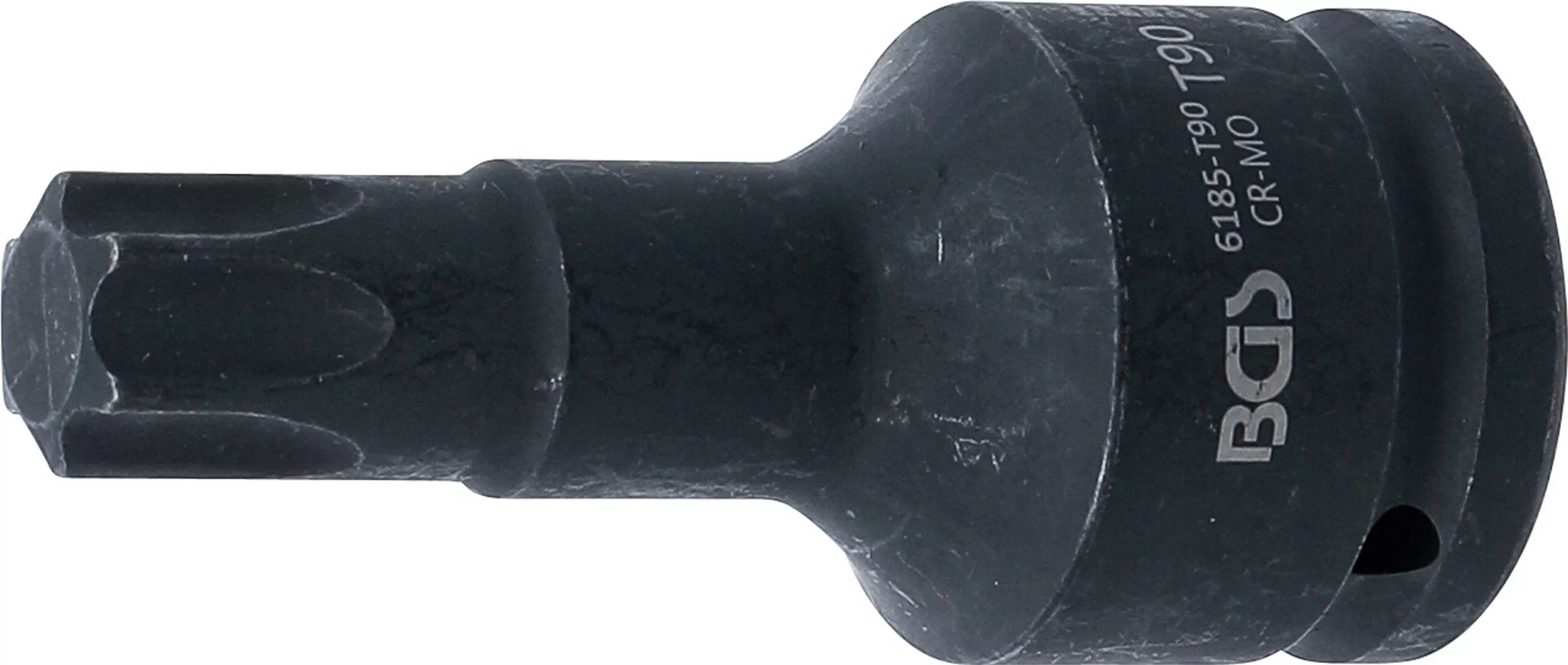 Bituri - Cap bit de impact | Lungime 100 mm | 20 mm (3/4") | Profil T (pentru Torx) T90