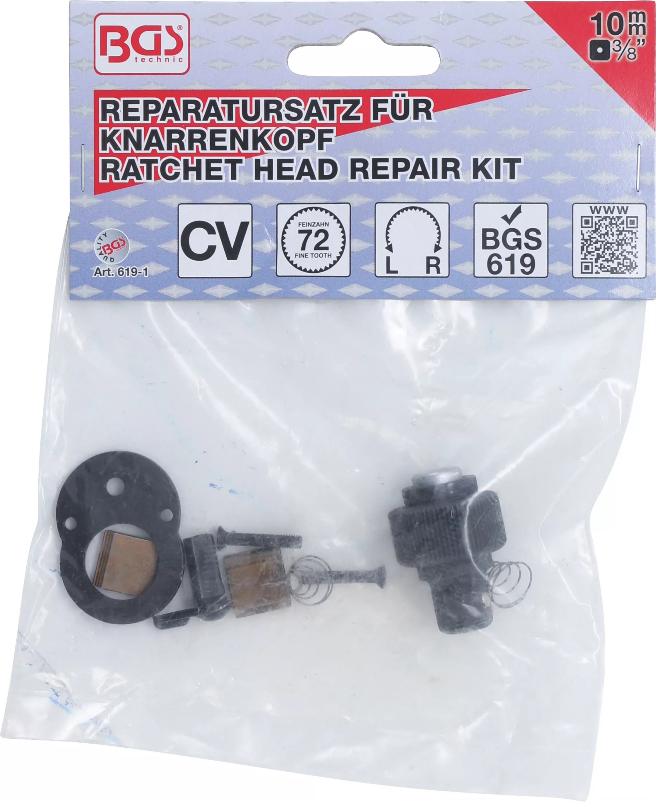 Set reparatie pentru cap cu clichet | pentru BGS 619 [2]