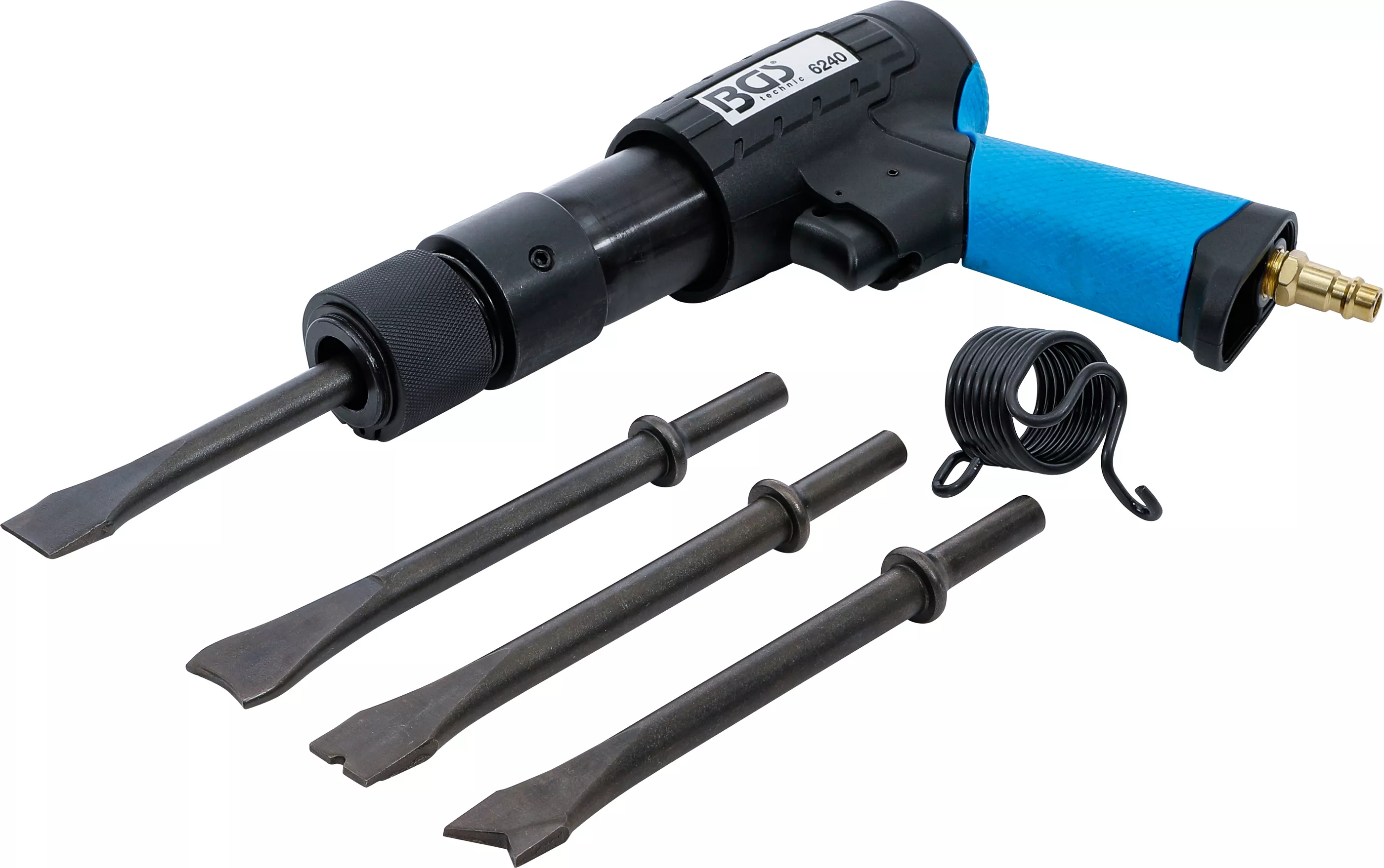 Set dalti ciocan pneumatic | cu mandrina cu desprindere rapida | 10 mm [3]