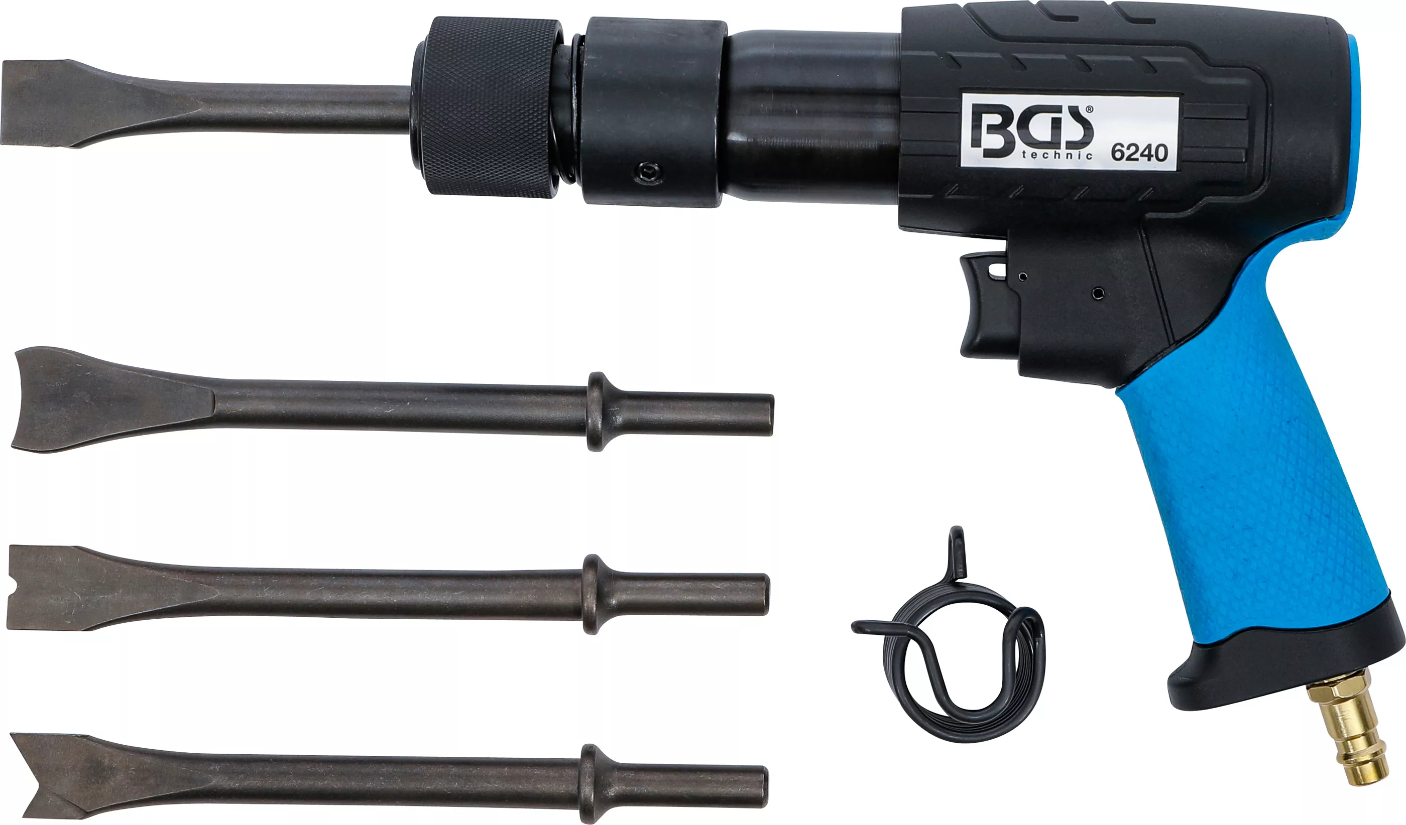 Set dalti ciocan pneumatic | cu mandrina cu desprindere rapida | 10 mm [5]