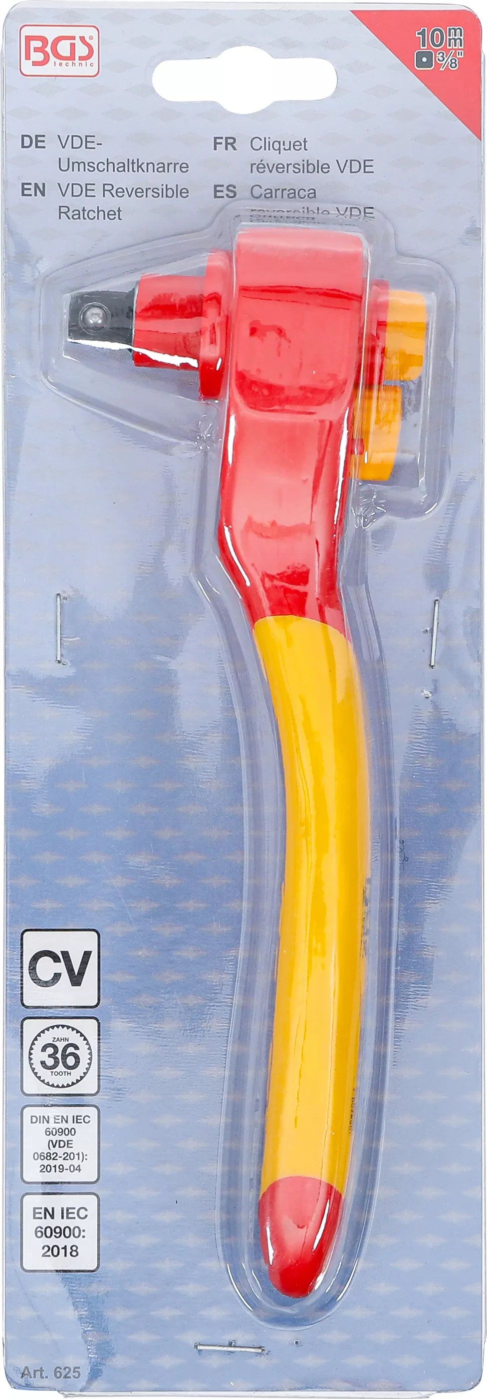 Clichet reversibil VDE| 10 mm (3/8") | 1000 V [6]