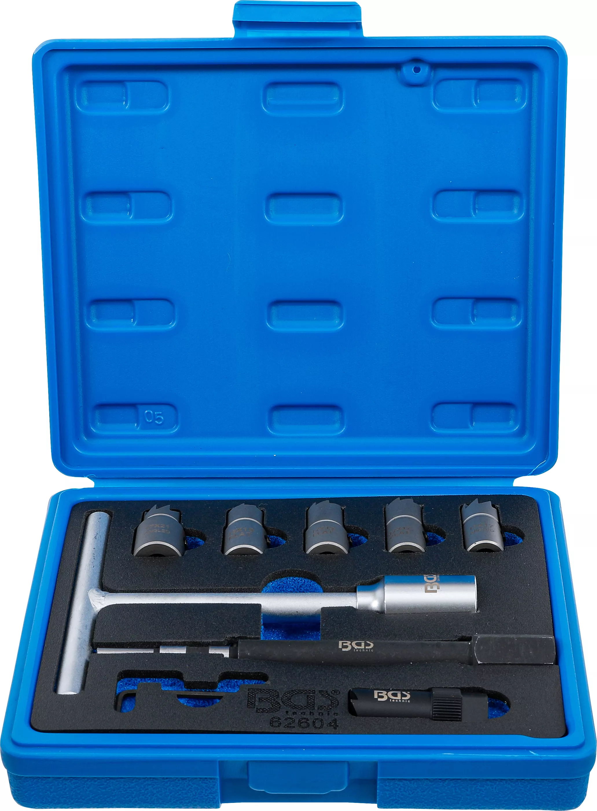 Duză de injecţie benzină & diesel - Set freze scaun etansare injectoare | 9 piese