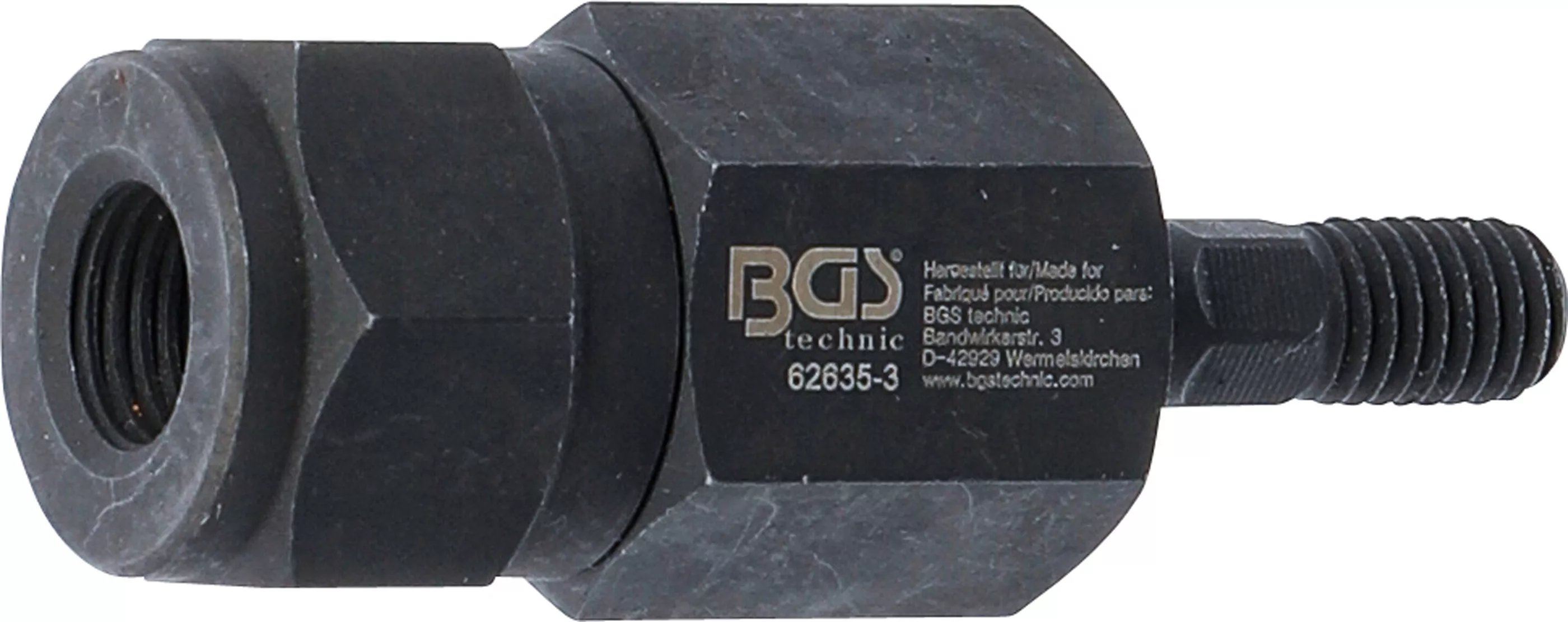Duză de injecţie benzină & diesel - Adaptor cu articulatie sferica | pentru BGS 62635 | M10 x M14