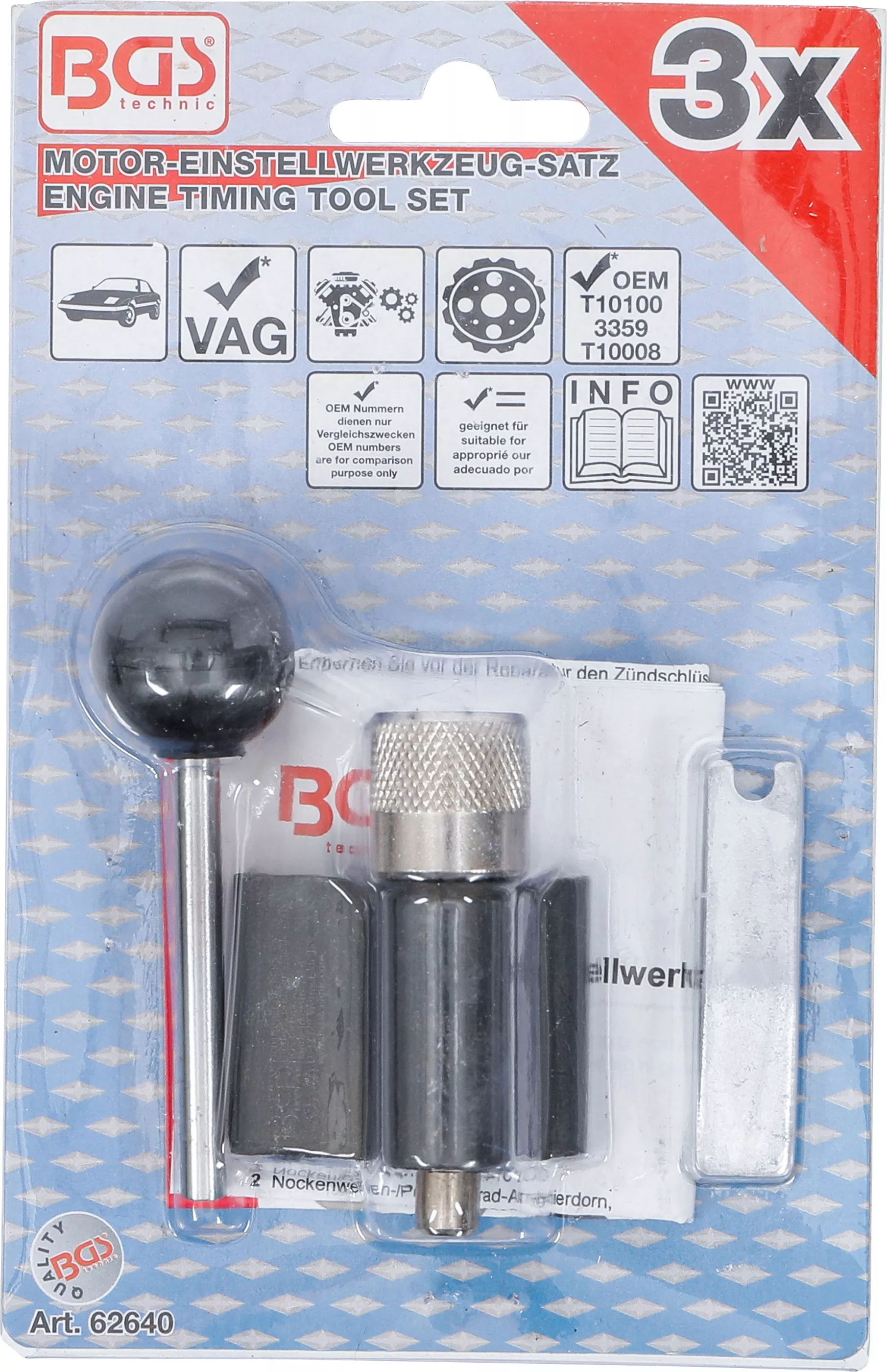 Set dispozitive reglare motor | pentru VAG | 3 piese [4]