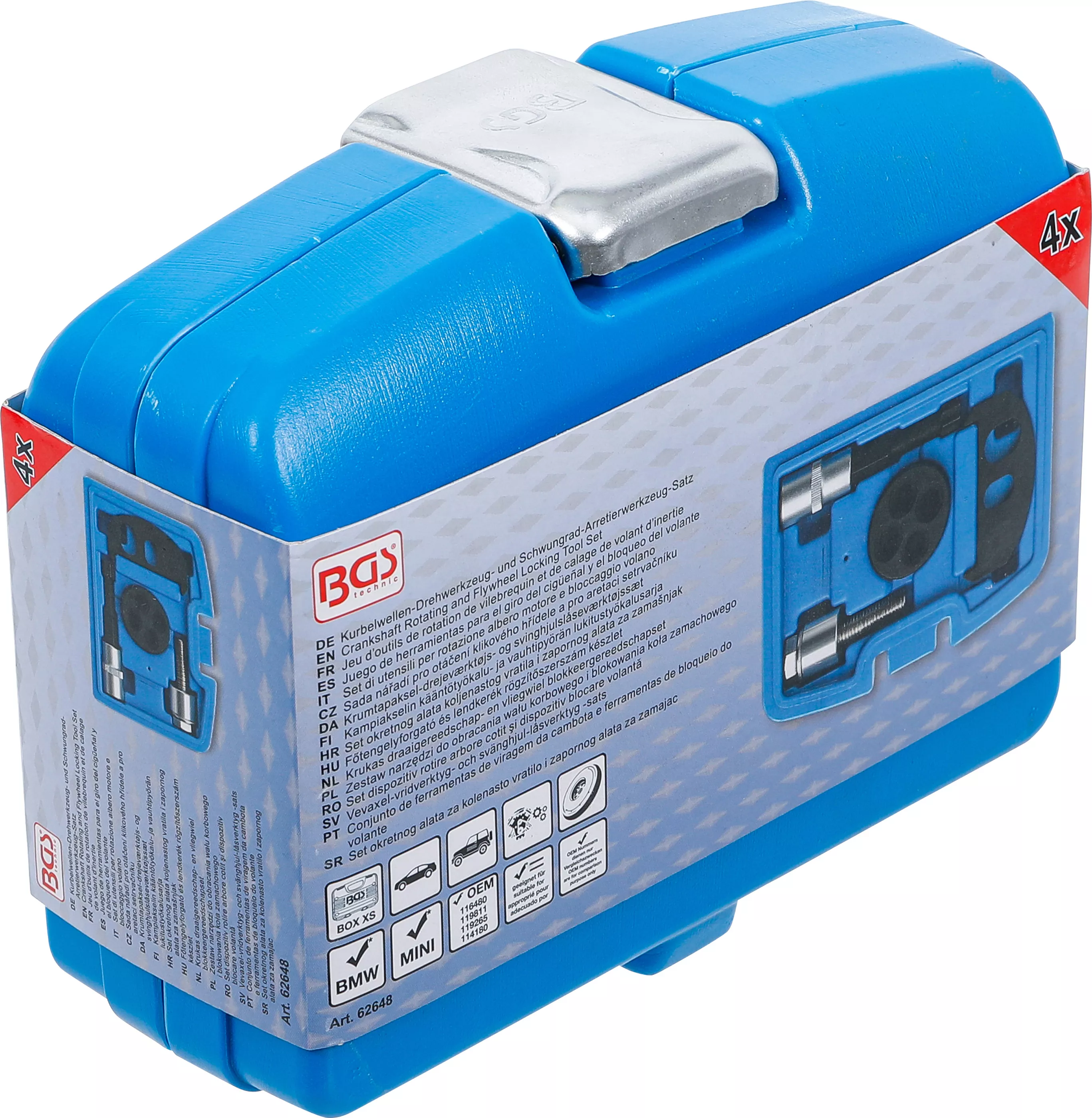 Set dispozitiv rotire arbore cotit si dispozitiv blocare volanta | pentru BMW, MINI [6]