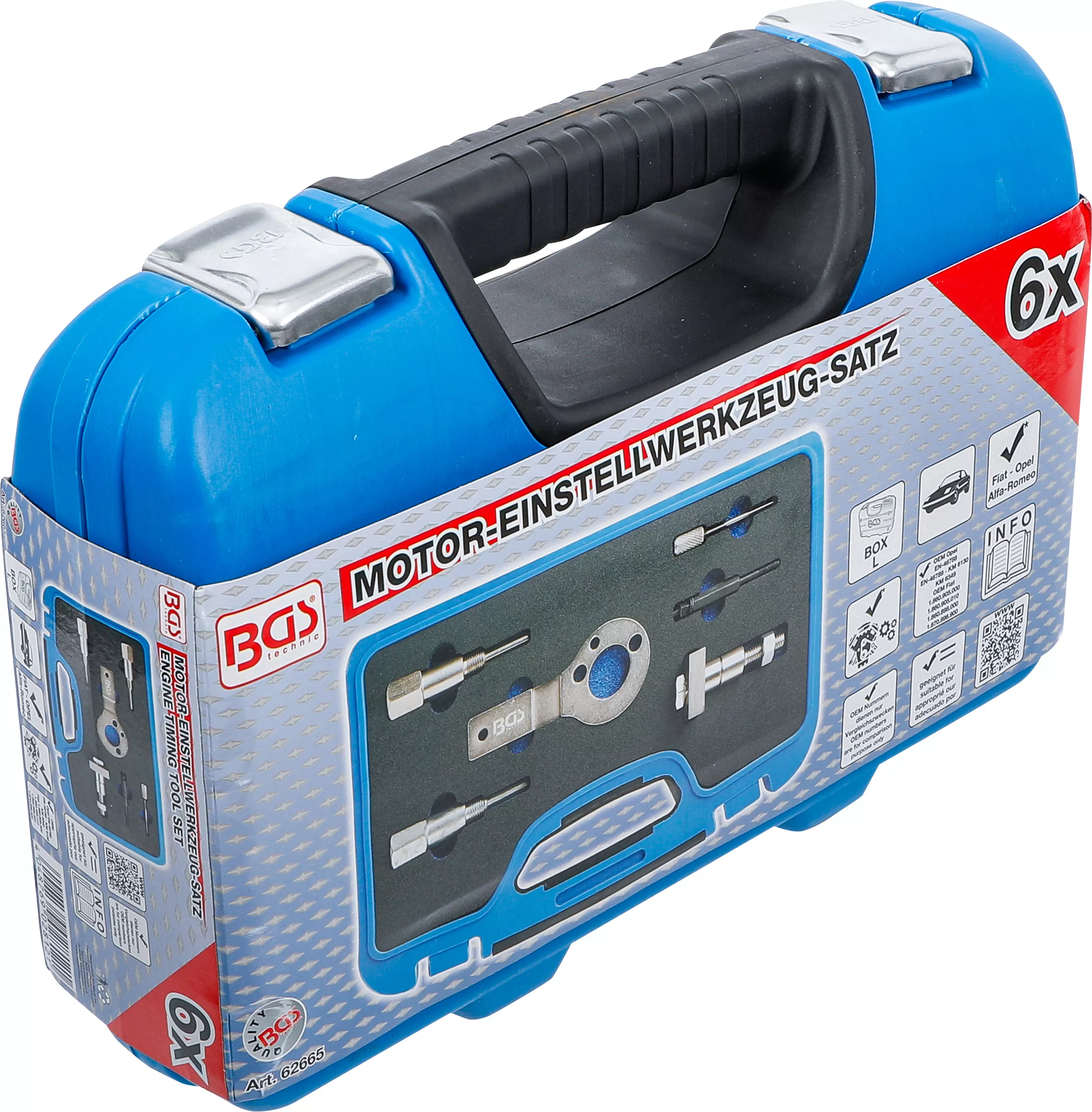 Set dispozitive reglare motor | pentru Fiat, Opel, Alfa 1.9/2,4l 16V Diesel [6]