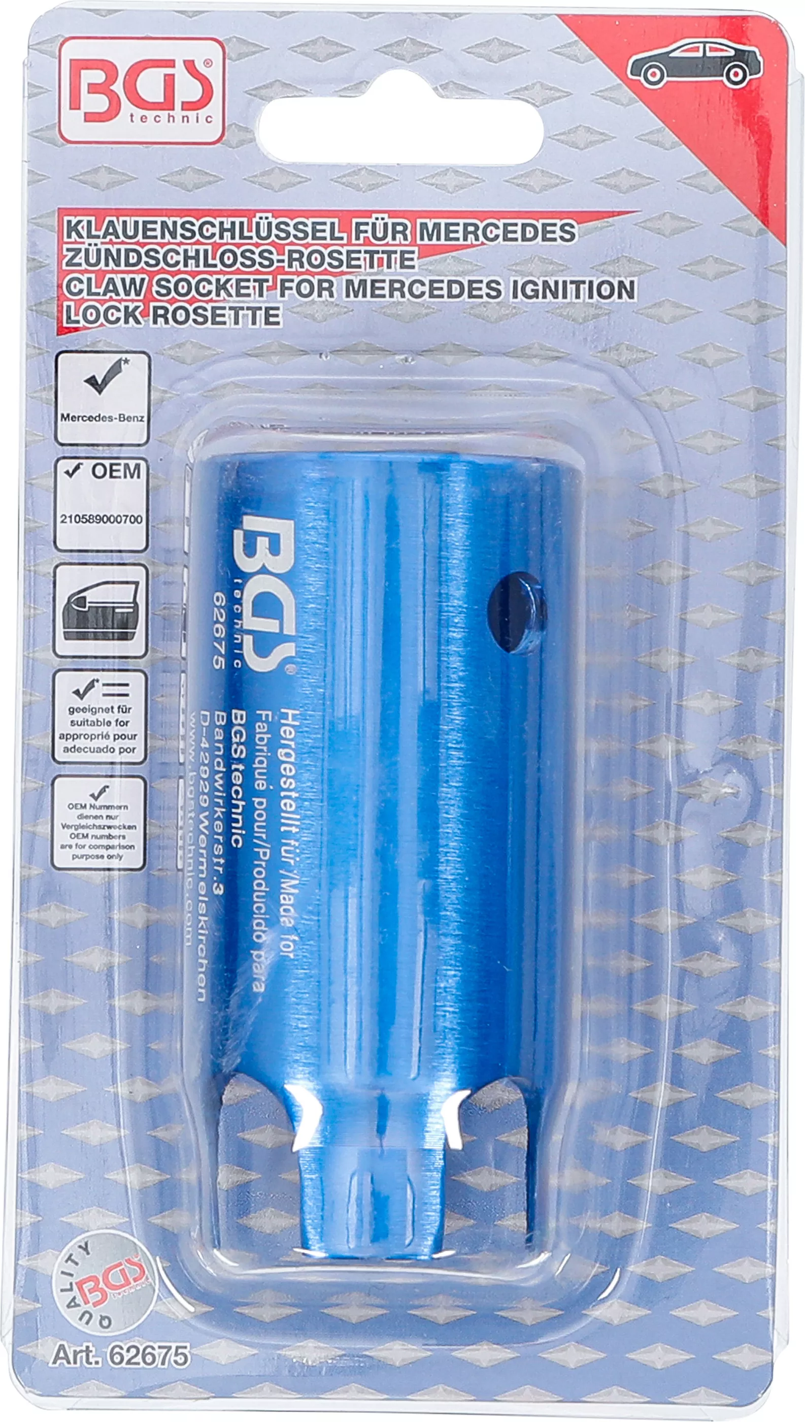 Chei cu gheara pentru rozeta butuc contact Mercedes [4]