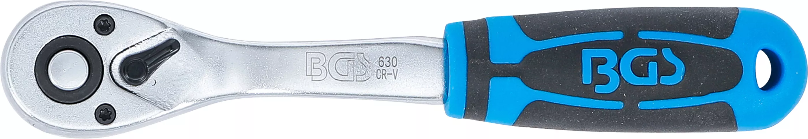 Clichet reversibil | dantura fina | Antrenat prin patrat interior 6,3 mm (1/4") [2]