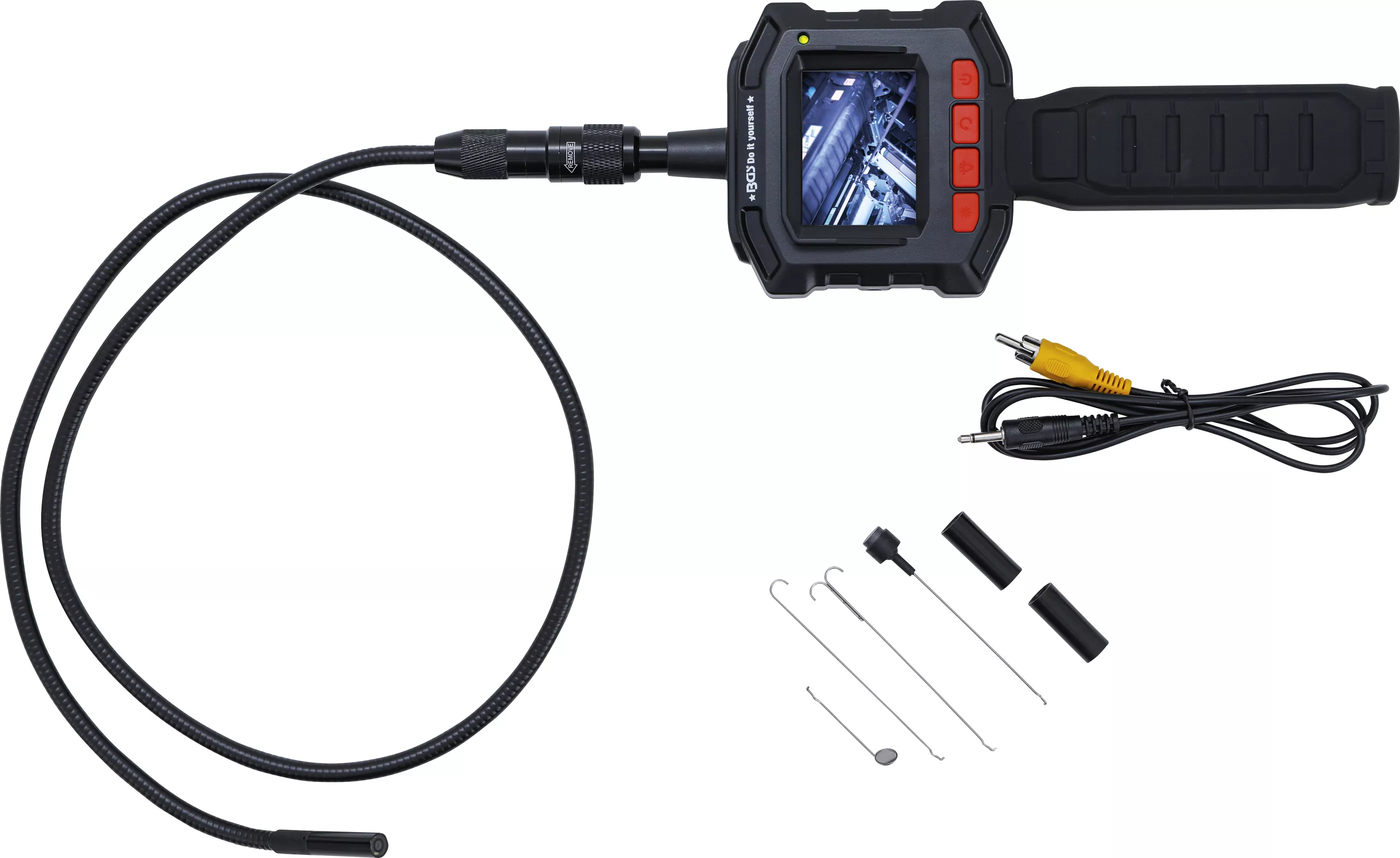 Camera color endoscop cu monitor TFT | Capul camerei o 8 mm [2]