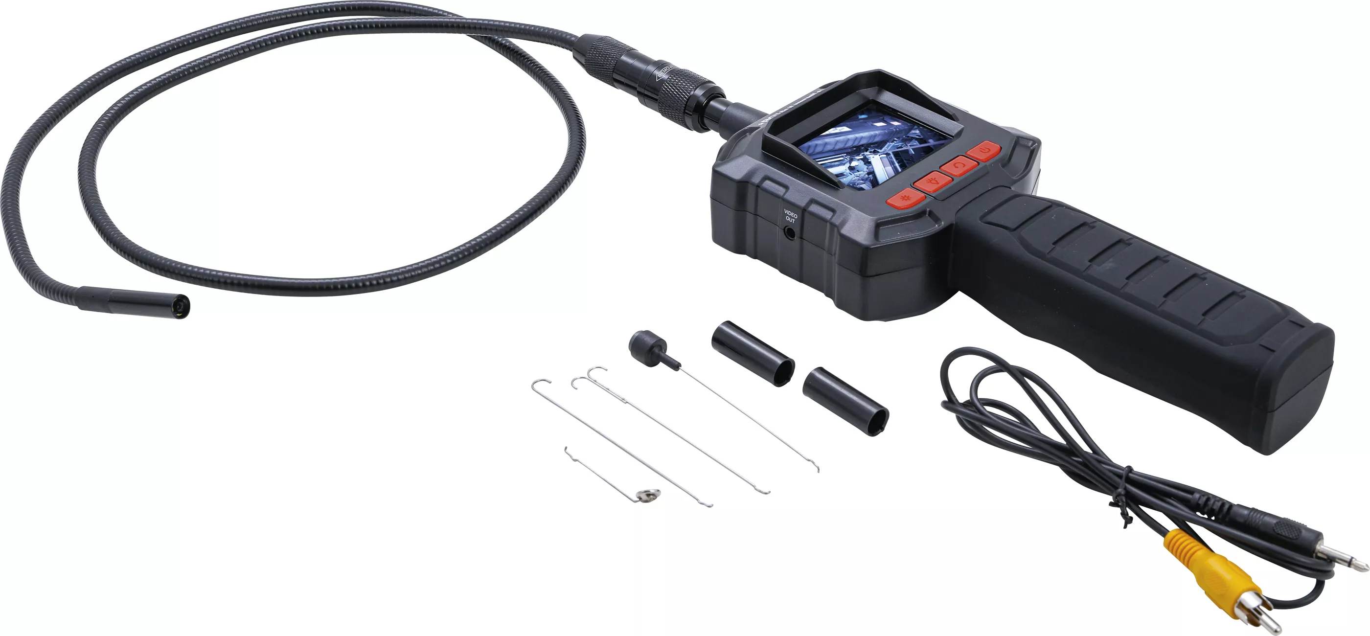 Camera color endoscop cu monitor TFT | Capul camerei o 8 mm [1]