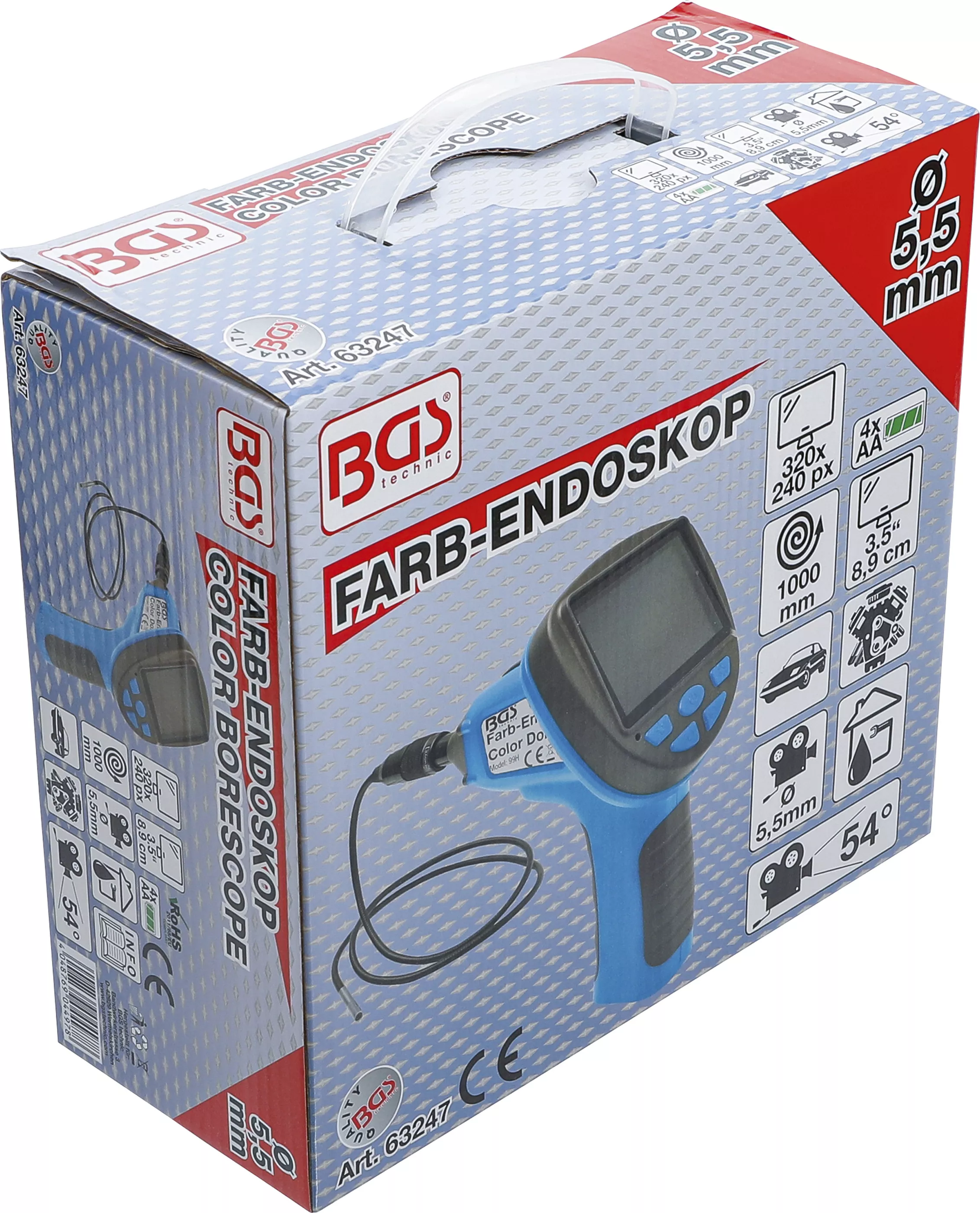 Camera color endoscop cu monitor LCD [5]