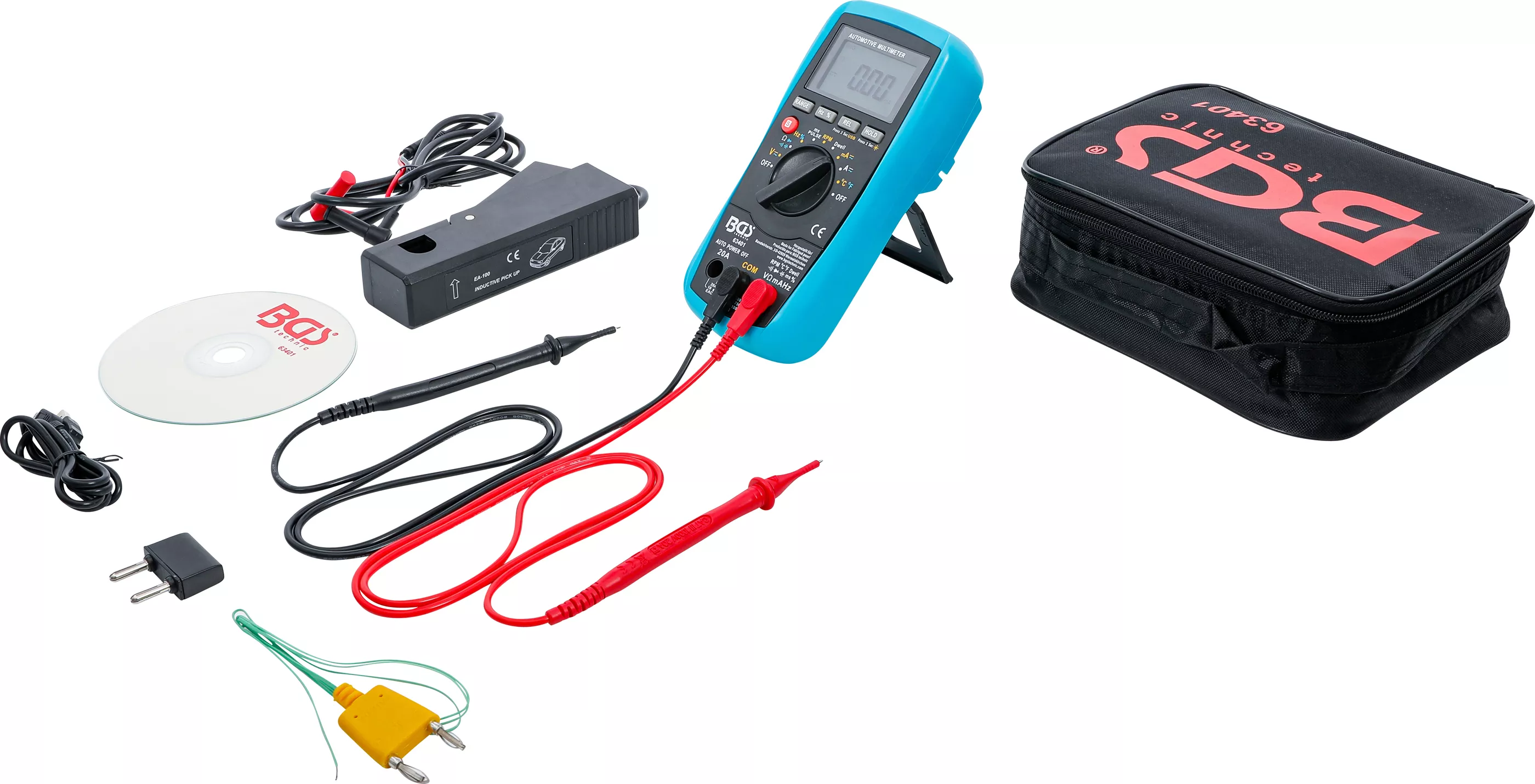 Multimetre / verificatoare de tensiune - Multimetru digital autovehicule cu interfata USB