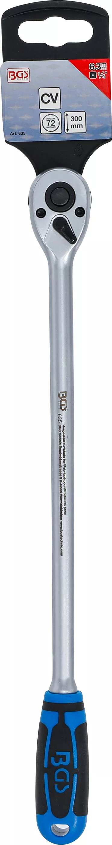 Clichet reversibil | extra lung | 6,3 mm (1/4") | 300 mm [6]