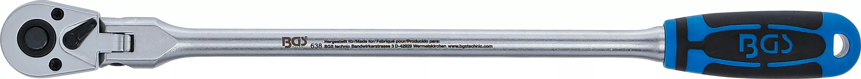 Clichet articulat | blocabil | extra lungi | 6,3 mm (1/4") | 304 mm [2]