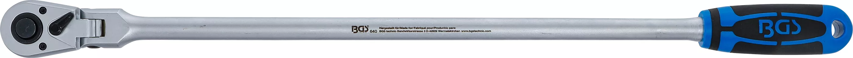 Clichet articulat | blocabil | extra lungi | 12,5 mm (1/2") | 609 mm [2]