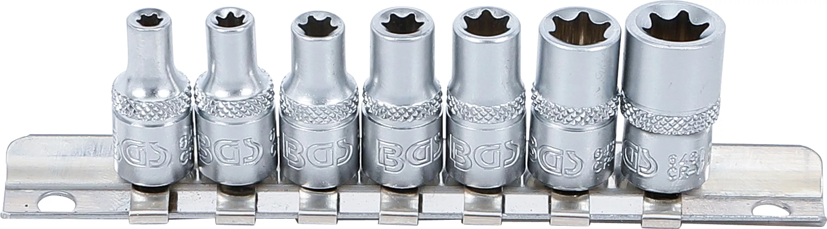 Set chei tubulare Profil E | 6,3 mm (1/4") | E4 - E11 | 7 piese [1]