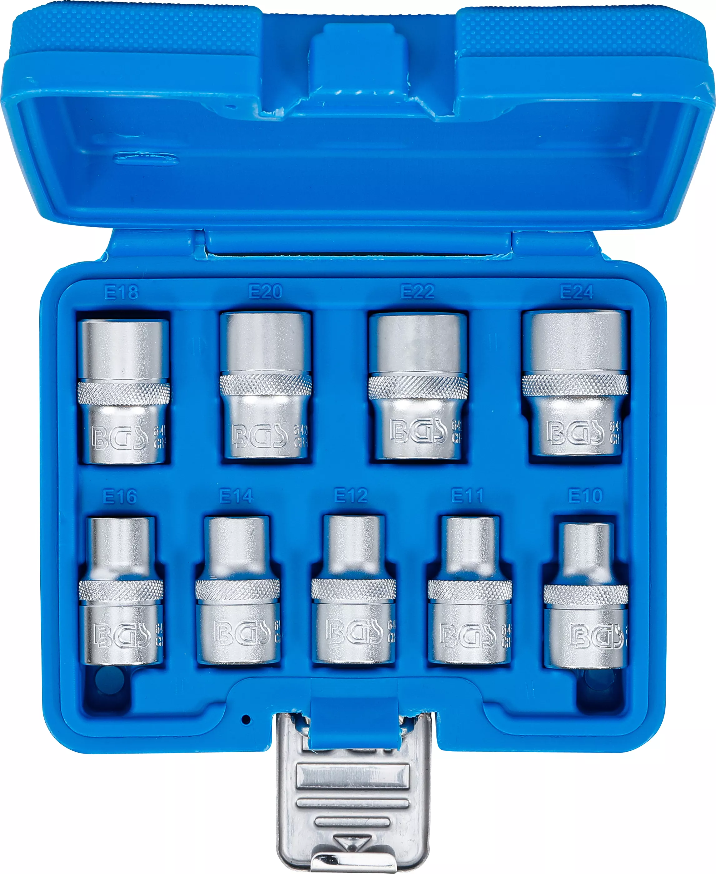 Set chei tubulare Profil E | 12,5 mm (1/2") | E10 - E24 | 9 piese [4]