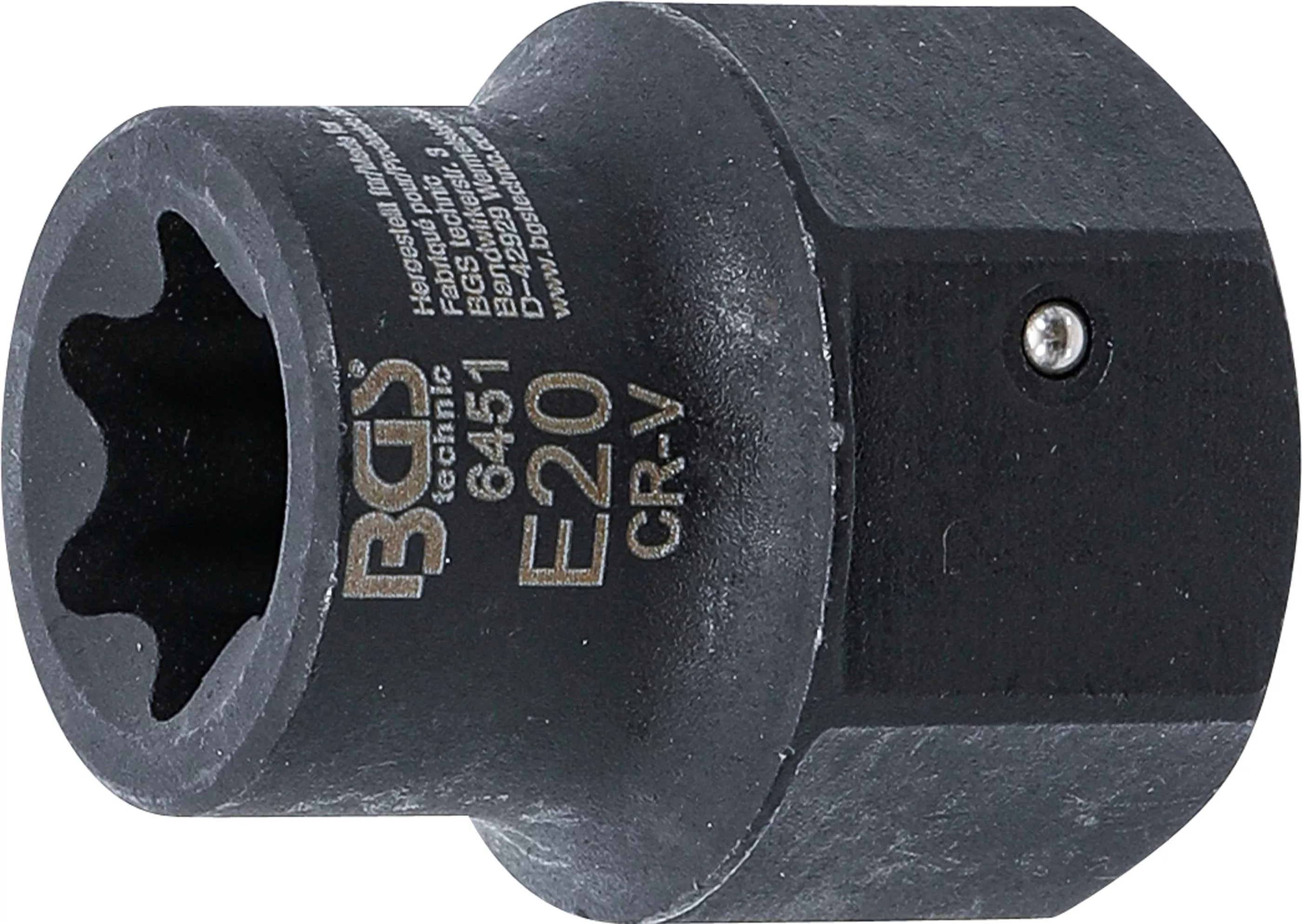 Unelte speciale vehicule utilitare și camioane - Cap cheie etrier frana | profil E (pentru Torx) | pentru MAN TGA | Antrenare hexagon exterior 30 mm | E20