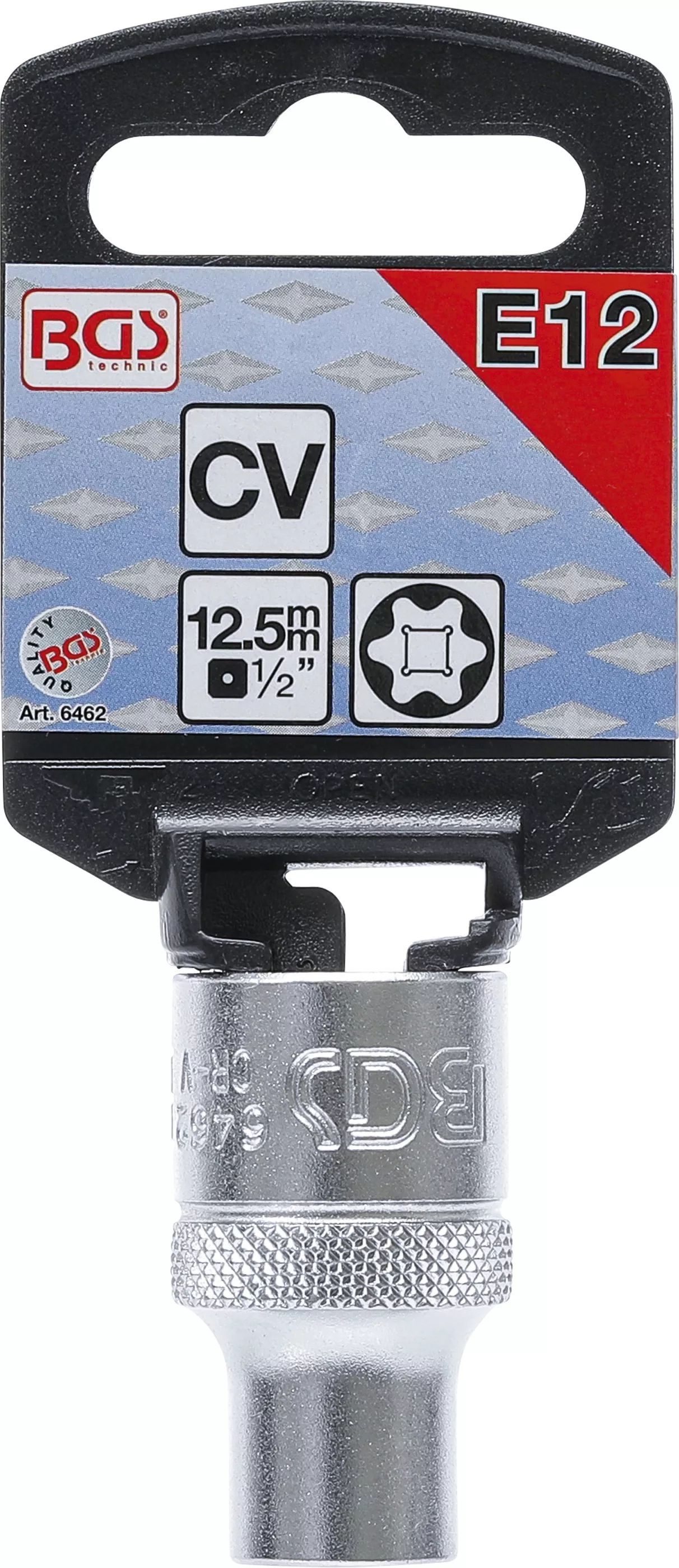 Cheie tubulara Profil E | 12,5 mm (1/2") | E12 [3]