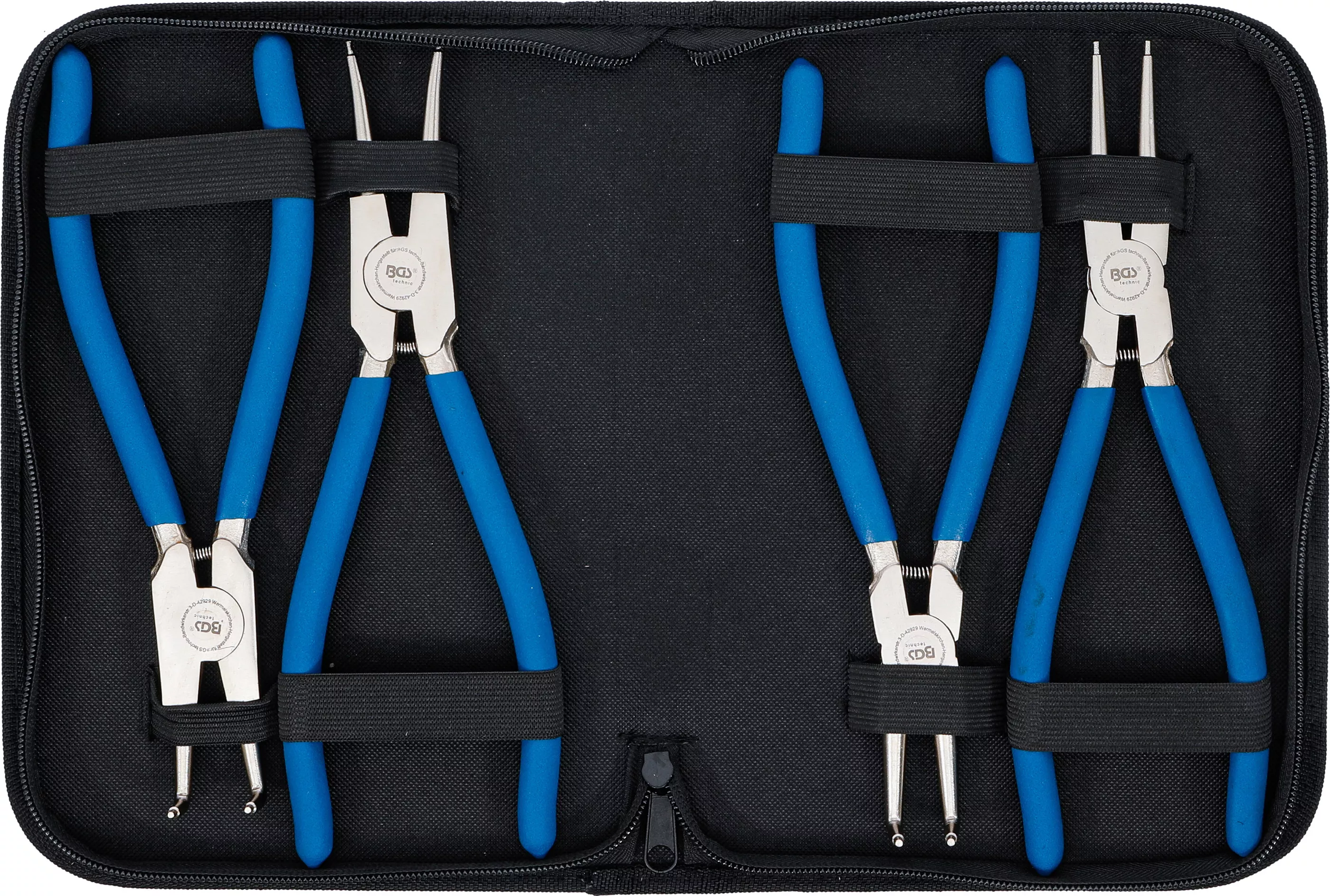 Set clesti inele de siguranta | 250 mm | 4 piese [4]