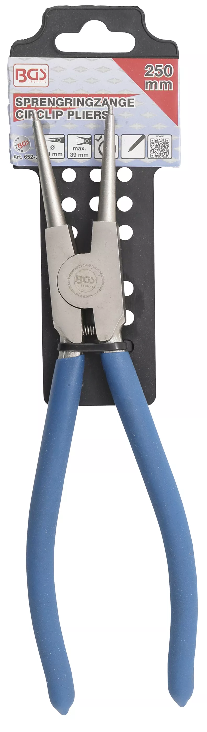 Cleste inele de siguranta | drept | pentru sigurante exterioare | 250 mm [4]