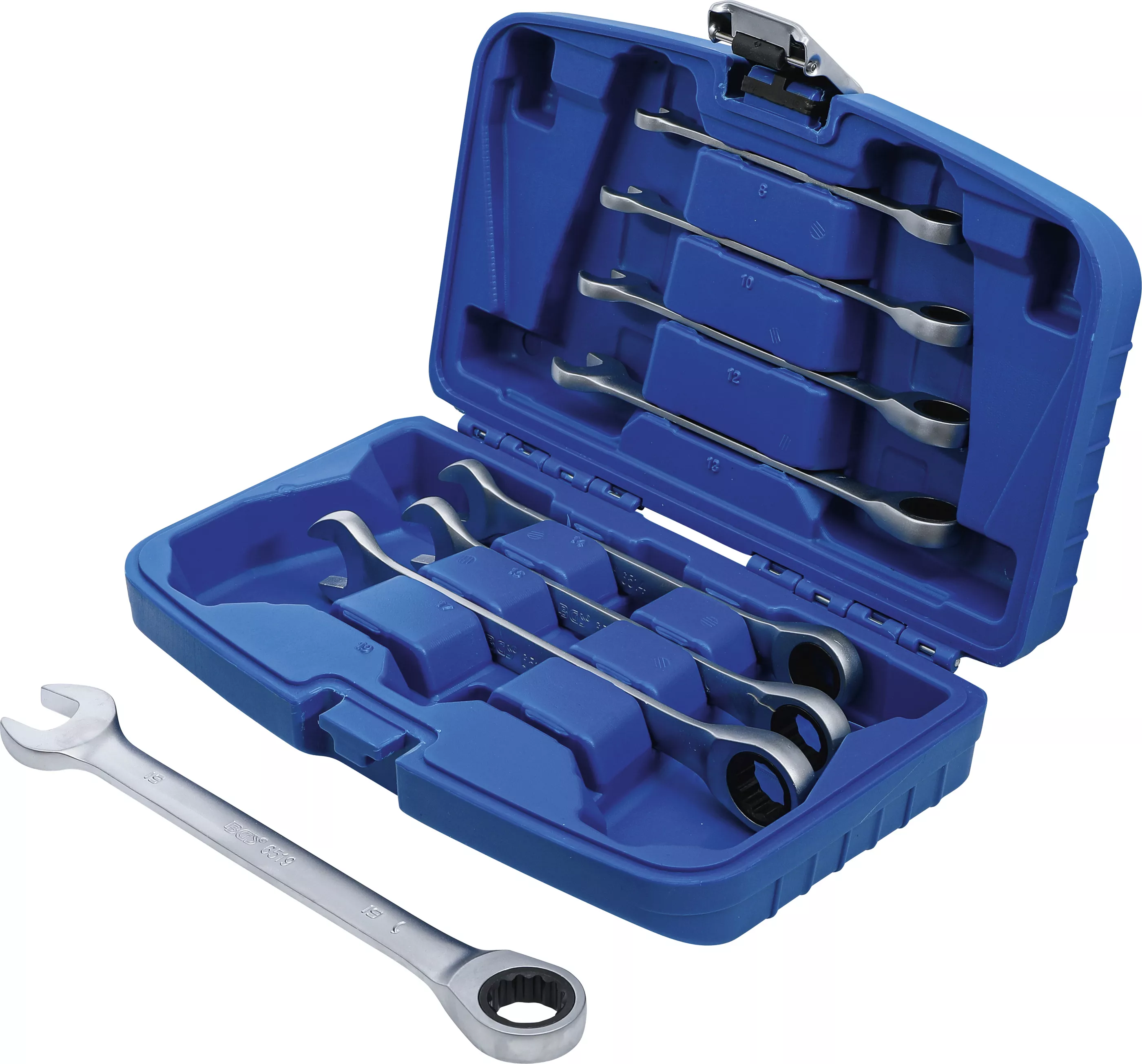 Set chei combinate cu clichet | 8 - 19 mm | 8 piese [3]