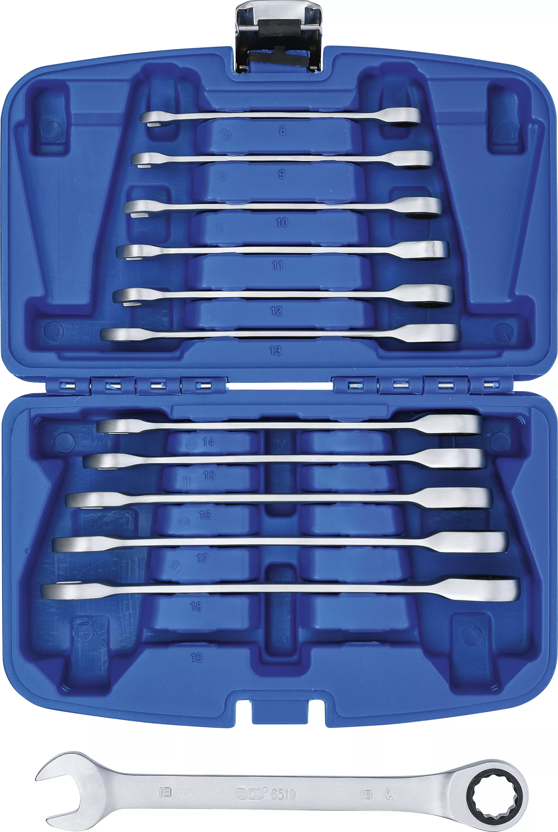 Set chei combinate cu clichet | 8 - 19 mm | 12 piese [4]