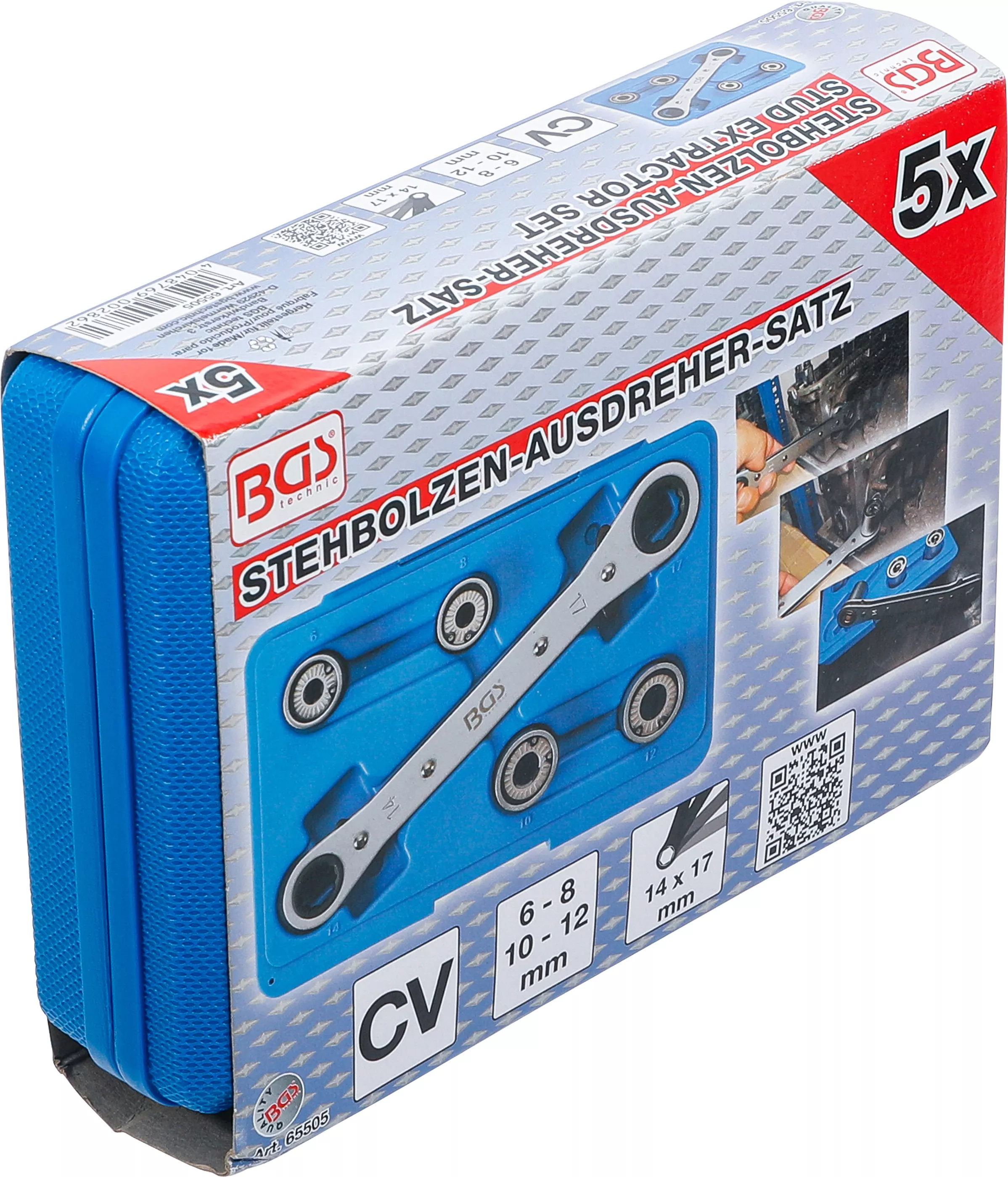 Set extractoare prezoane | 6 - 12 mm | 5 piese [10]