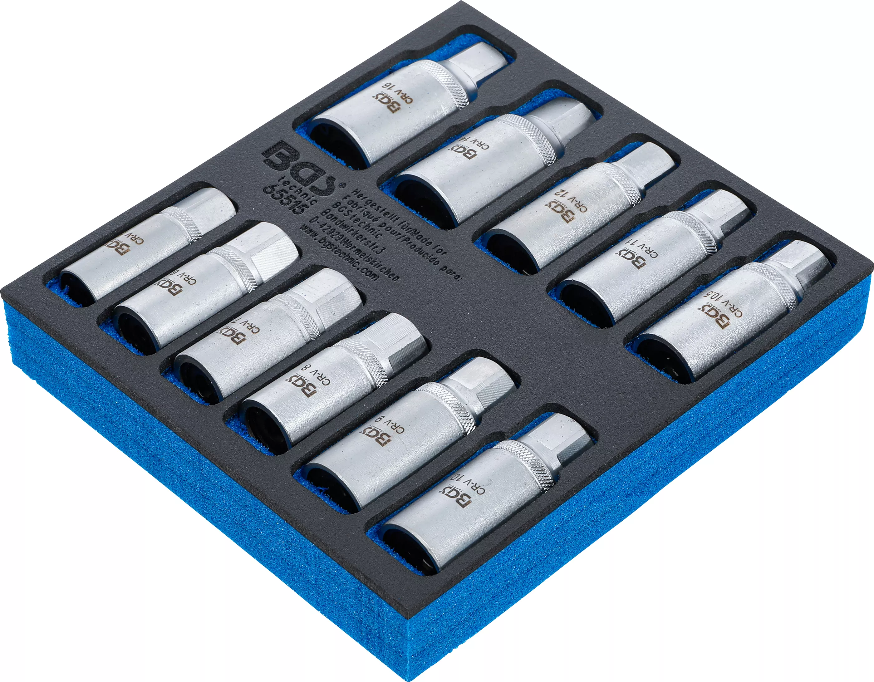 Suport organizator pentru carucior 1/6: Set extractoare prezoane | 5 - 16 mm | 11 piese [2]