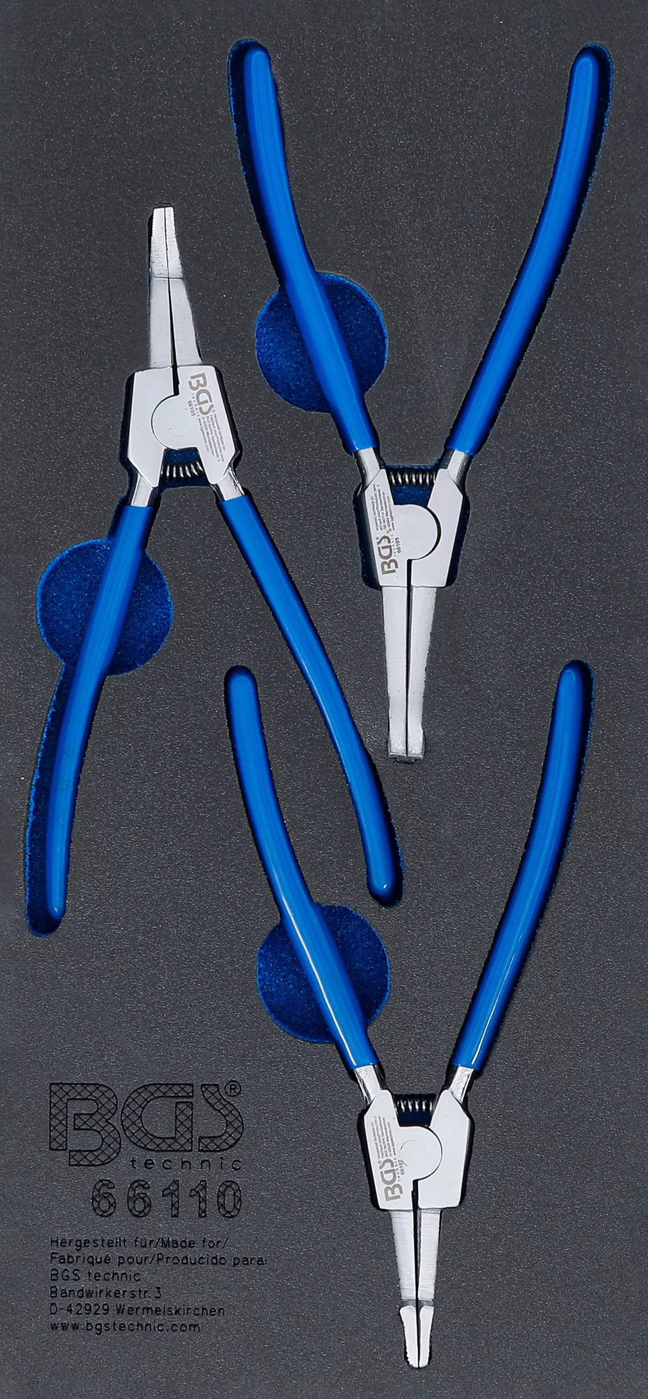 Suport organizator pentru carucior 1/3: Set clesti sigurante pentru arbori antrenare | 3 piese [1]