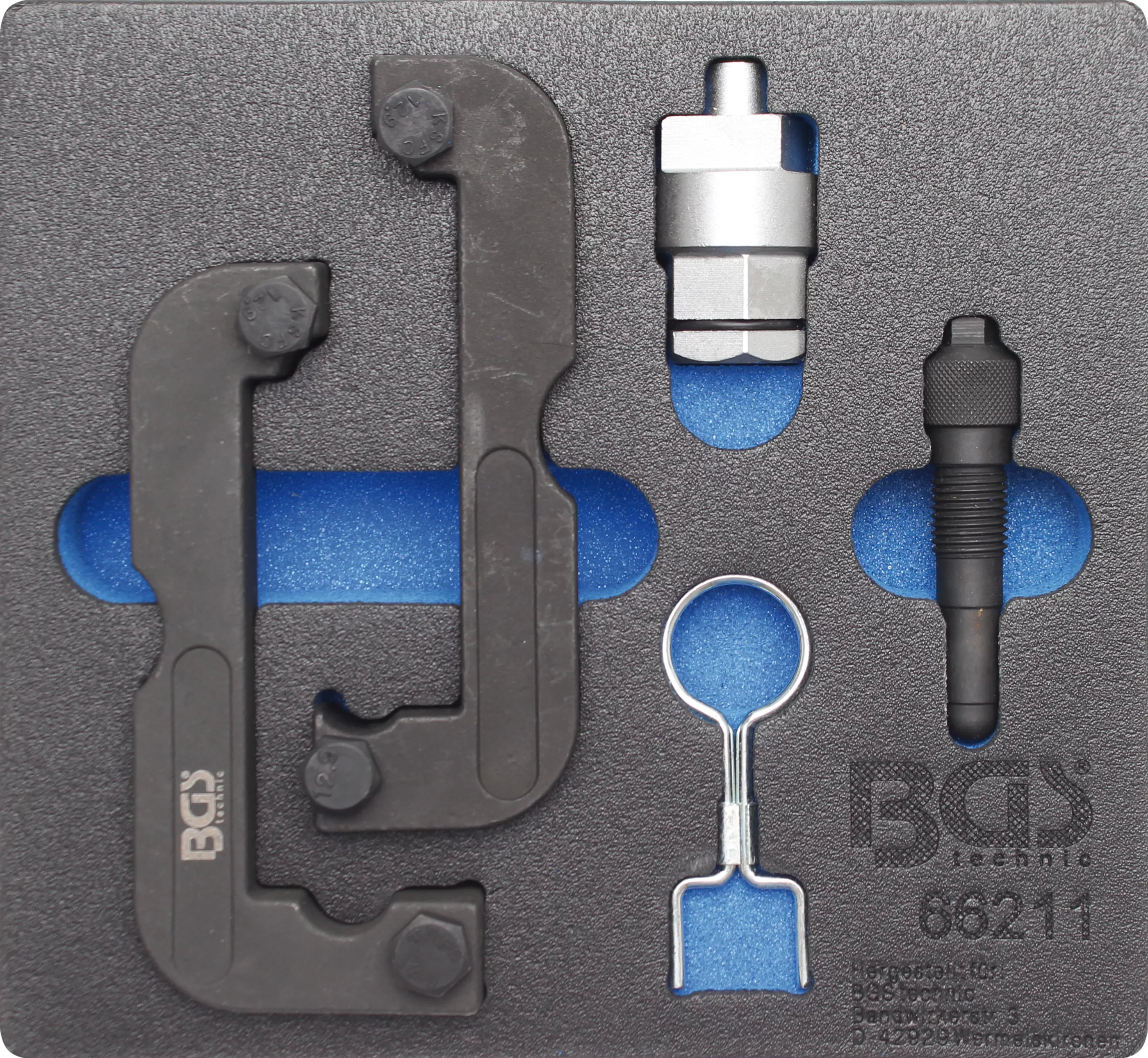 VAG - Suport organizator pentru carucior 1/6: Set dispozitive reglare motor | pentru Audi 2.4, 2.8, 3.0 TFSI