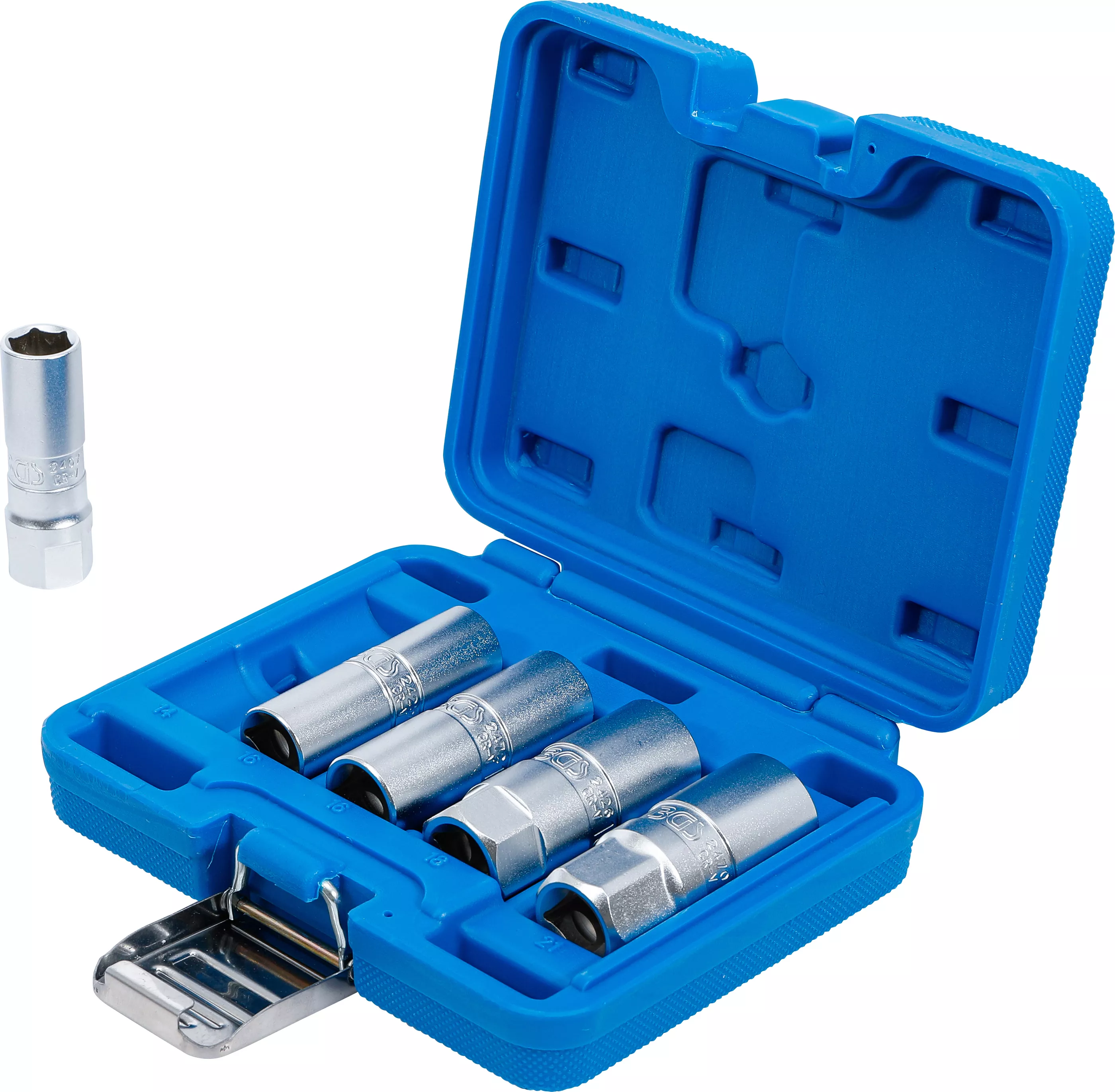 Set chei pentru bujii hexagonale | Antrenare patrat interior 12,5 mm (1/2") | 14 - 21 mm | 5 piese [3]