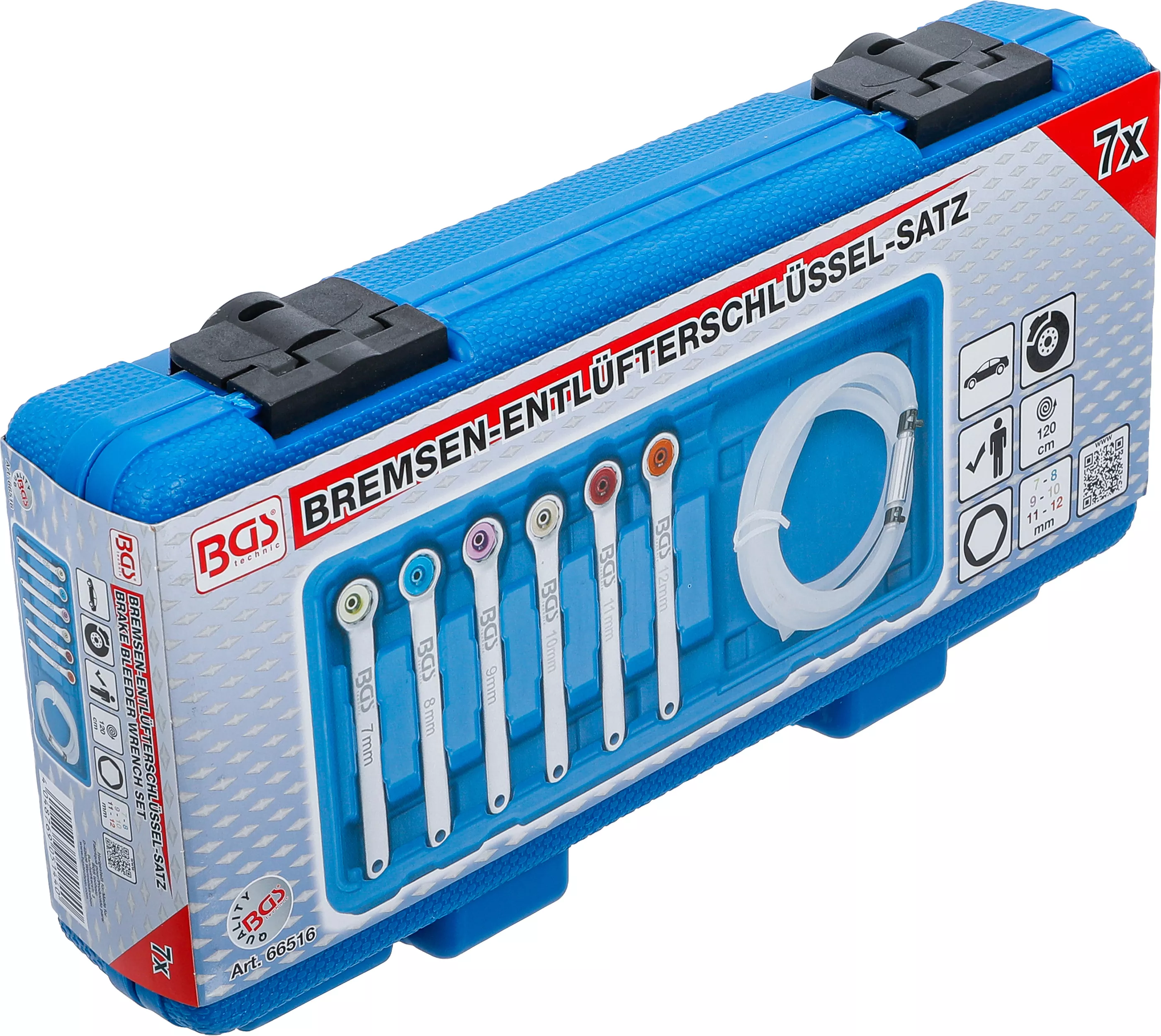Set chei dezaerare frane | 7 - 8 - 9 - 10 - 11 - 12 mm | 7 piese [6]