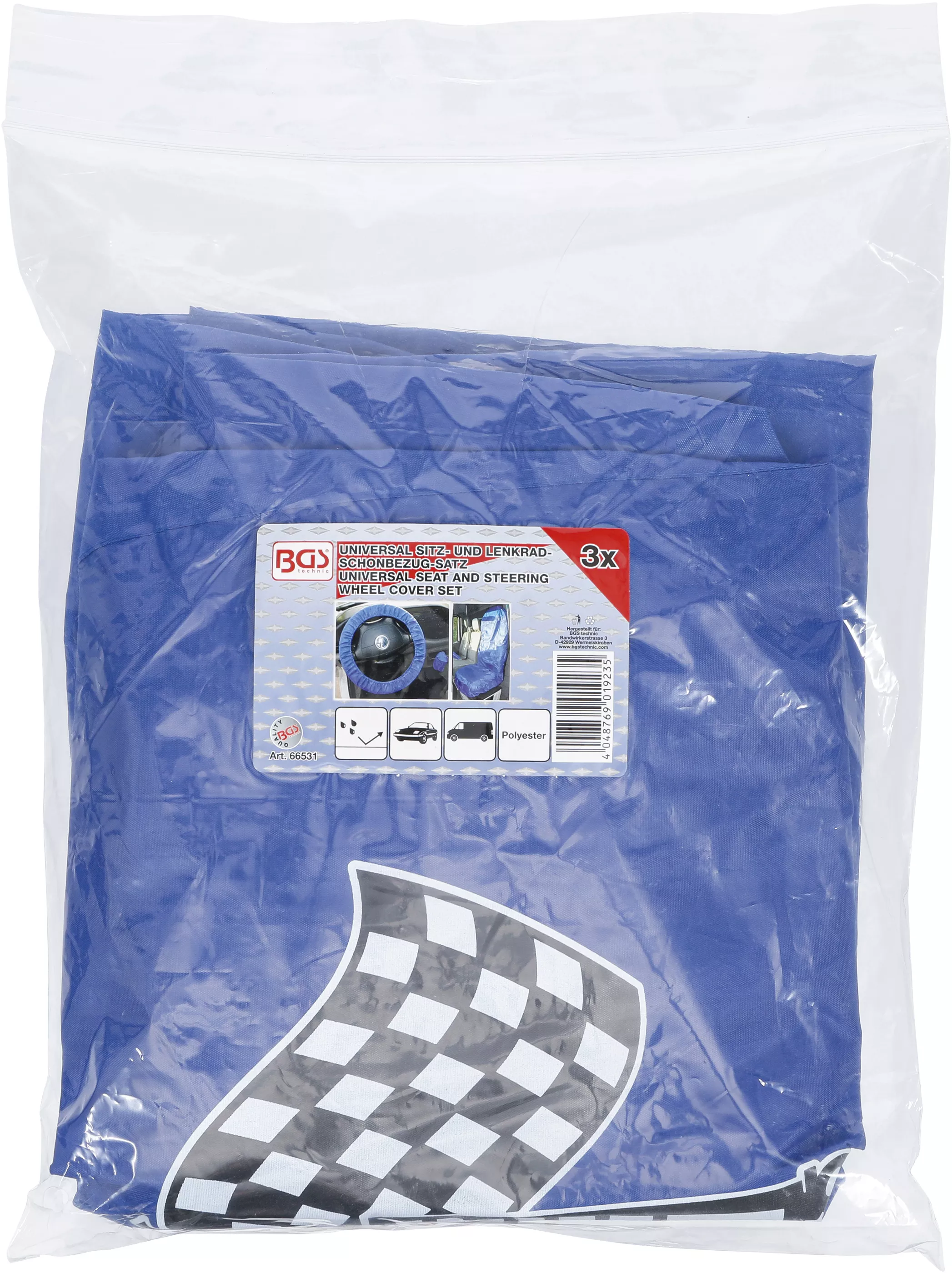 Set huse scaune si volan | universal | Poliester [4]