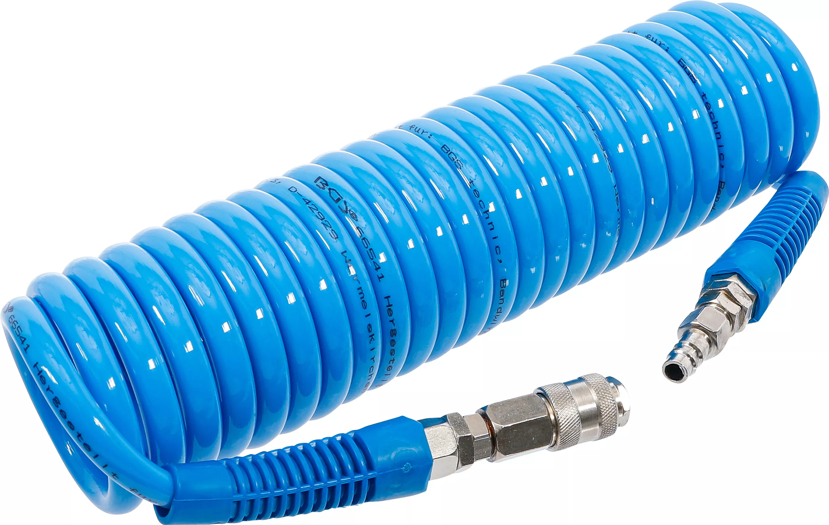 Unelte şi scule pneumatice - Furtun spiralat aer comprimat | 6 m