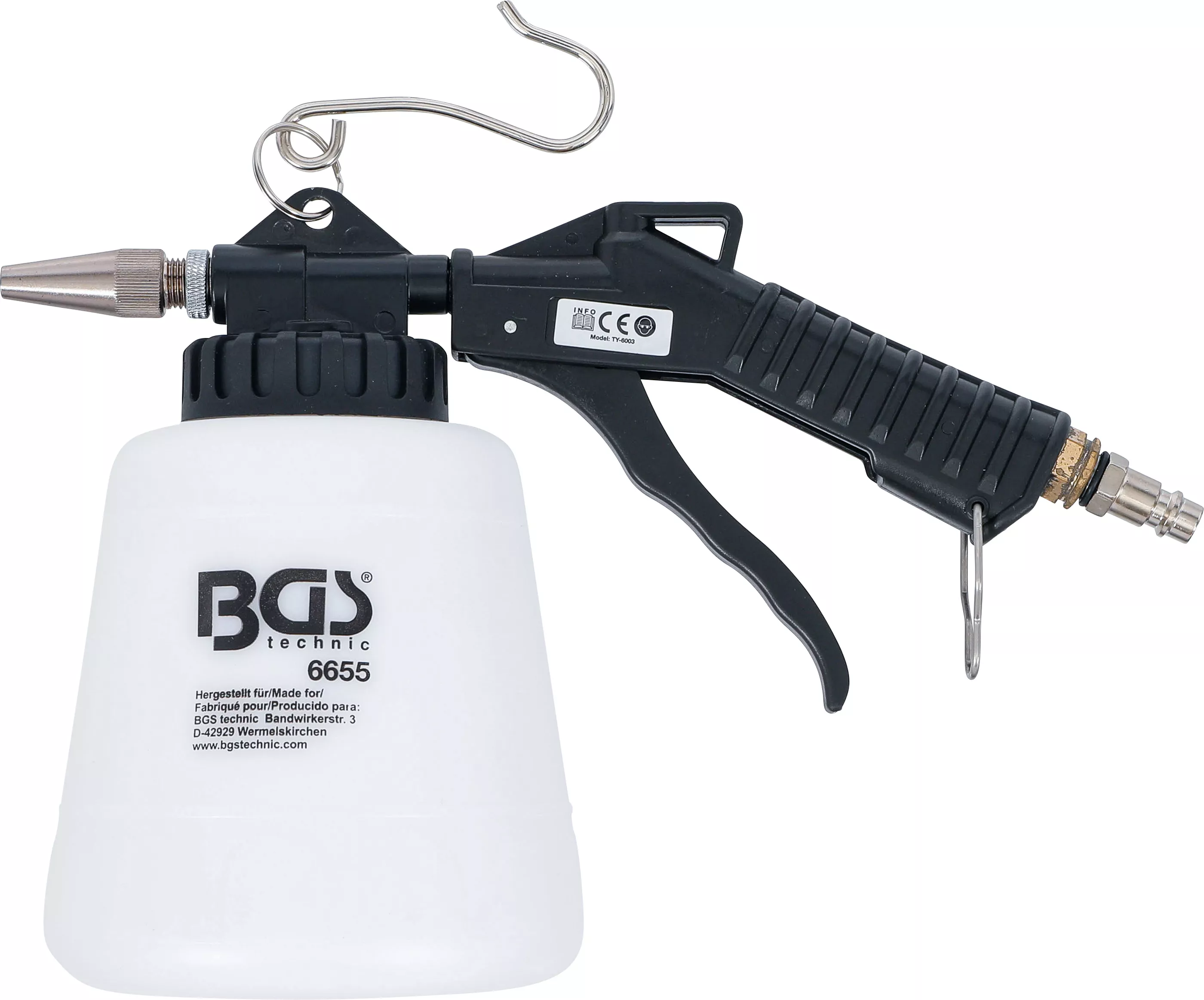 Pistol de pulverizare pneumatica soda | 1 l [3]