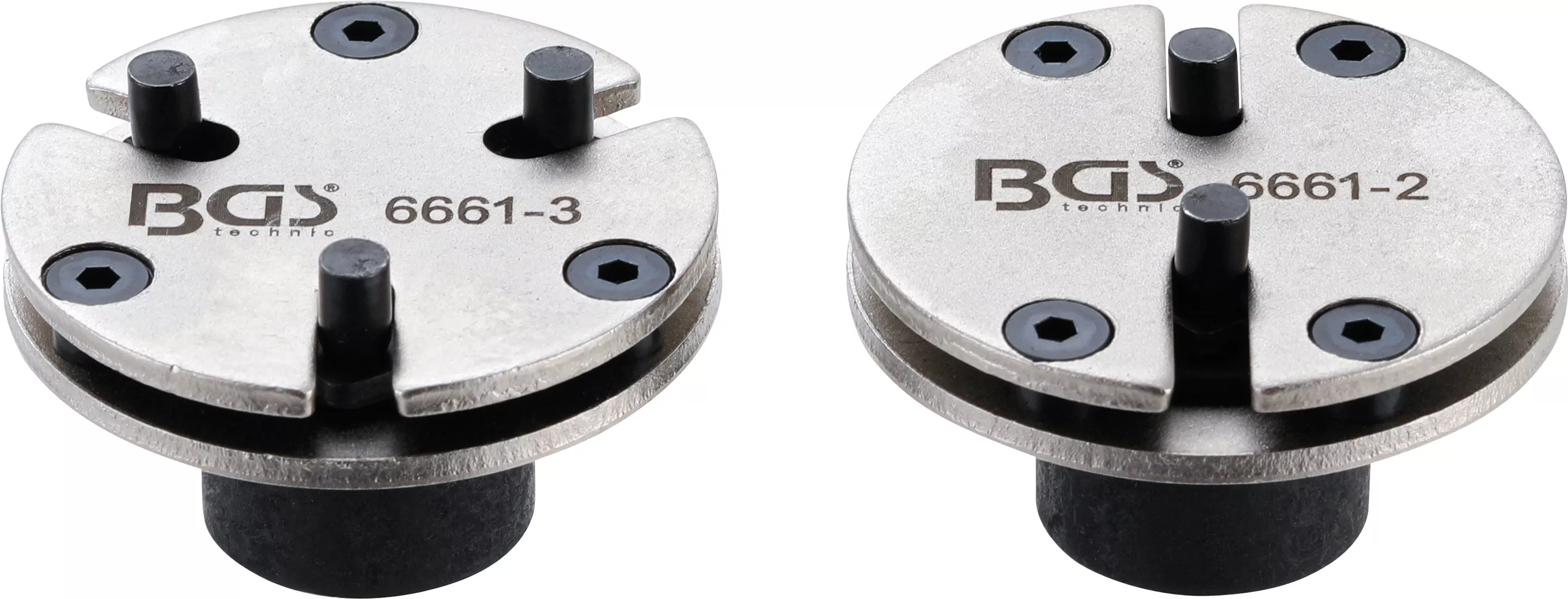 Set adaptoare presare pistoane de frana | universal | cu 2 si 3 stifturi | 2 piese [3]