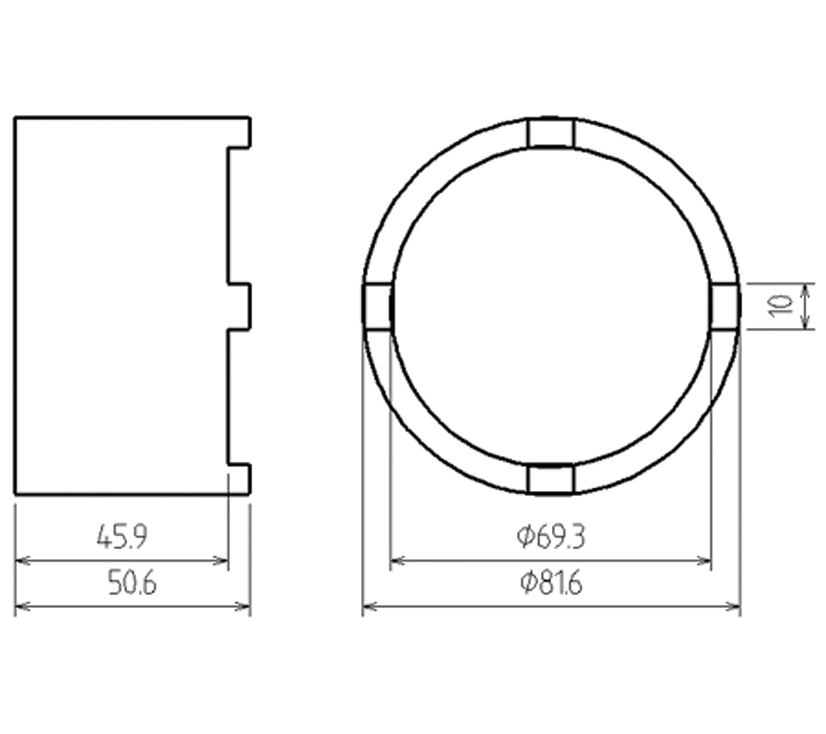 Cheie contrasuport | pentru roti de curea arbore cotit | pentru VW, Seat 1.6 L [2]
