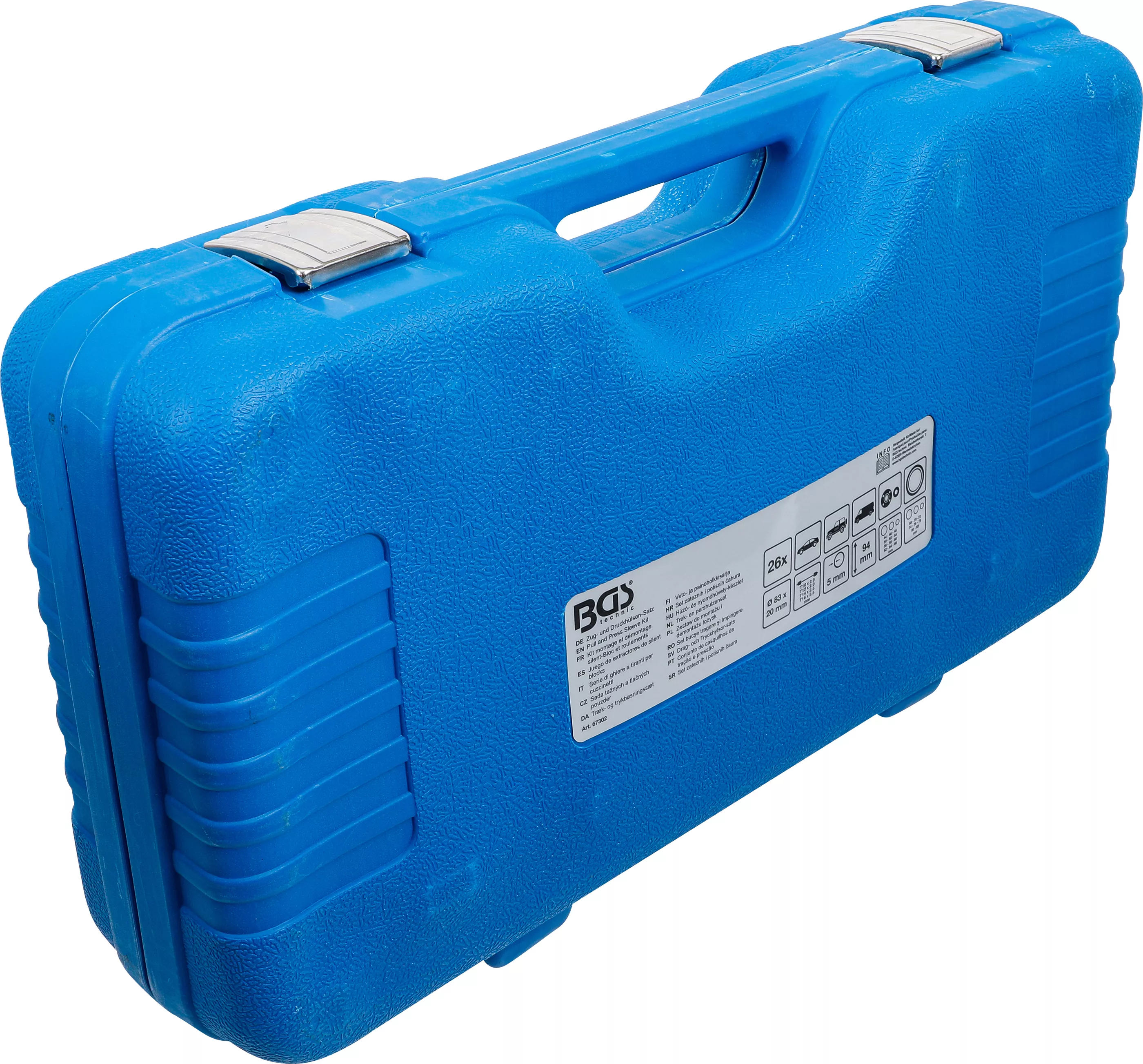 Set bucse tragere si impingere | cu 4 tije | 26 piese [5]