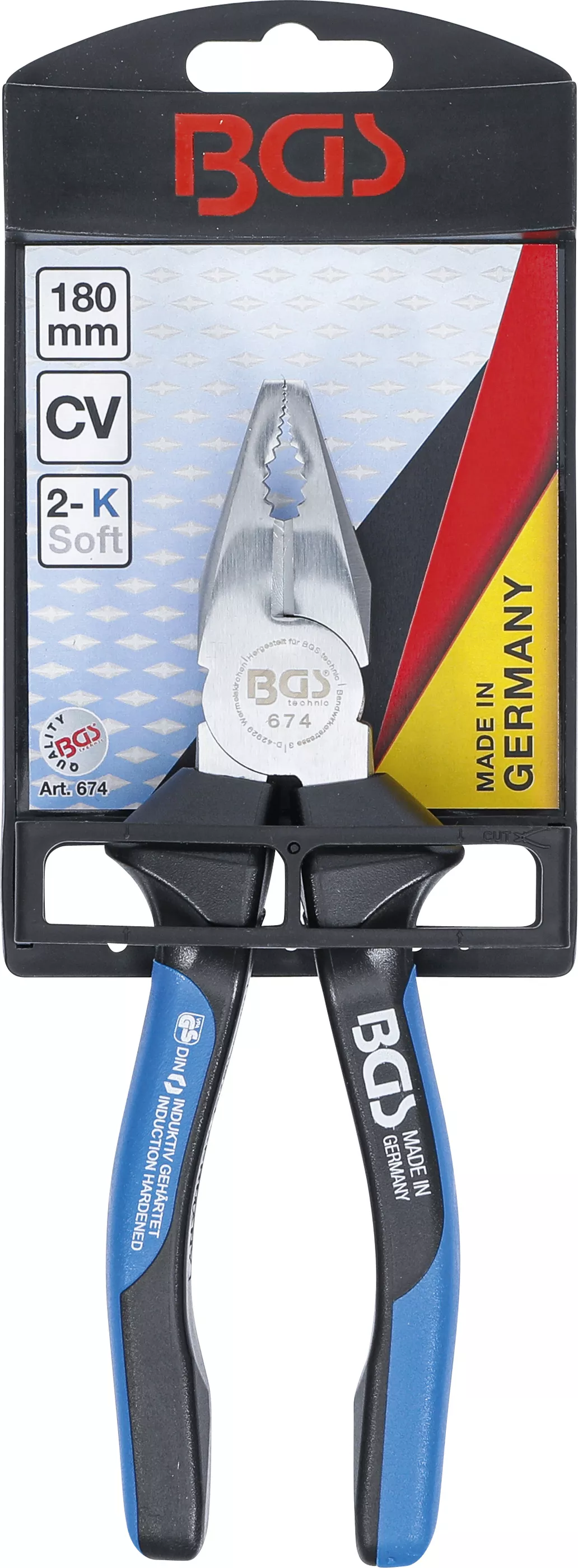Cleste combinat | cu fatete si tais | 180 mm [5]