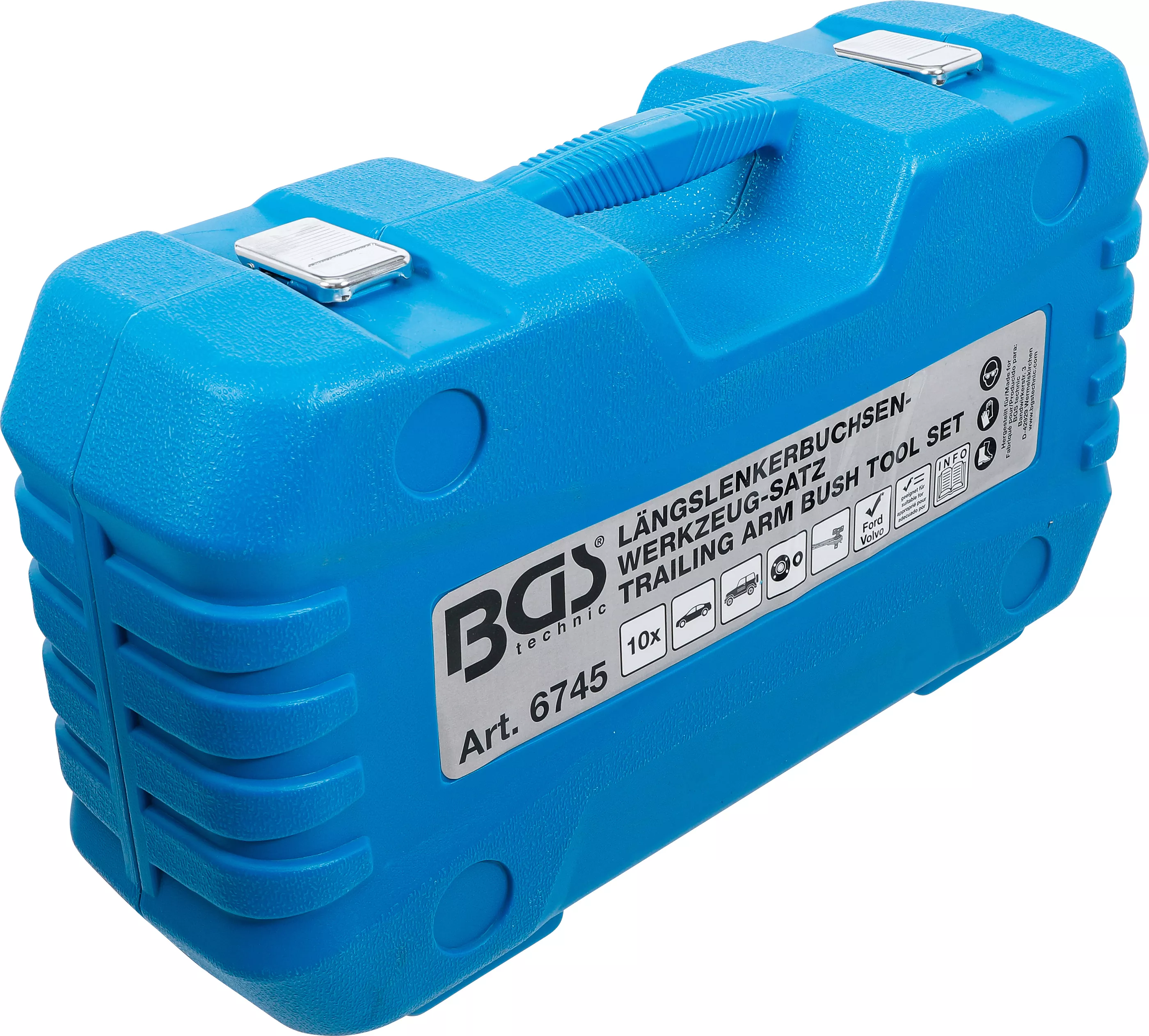 Set dispozitiv bucse brate de ghidare longitudinale | Osie spate stanga | pentru Ford si Volvo [6]