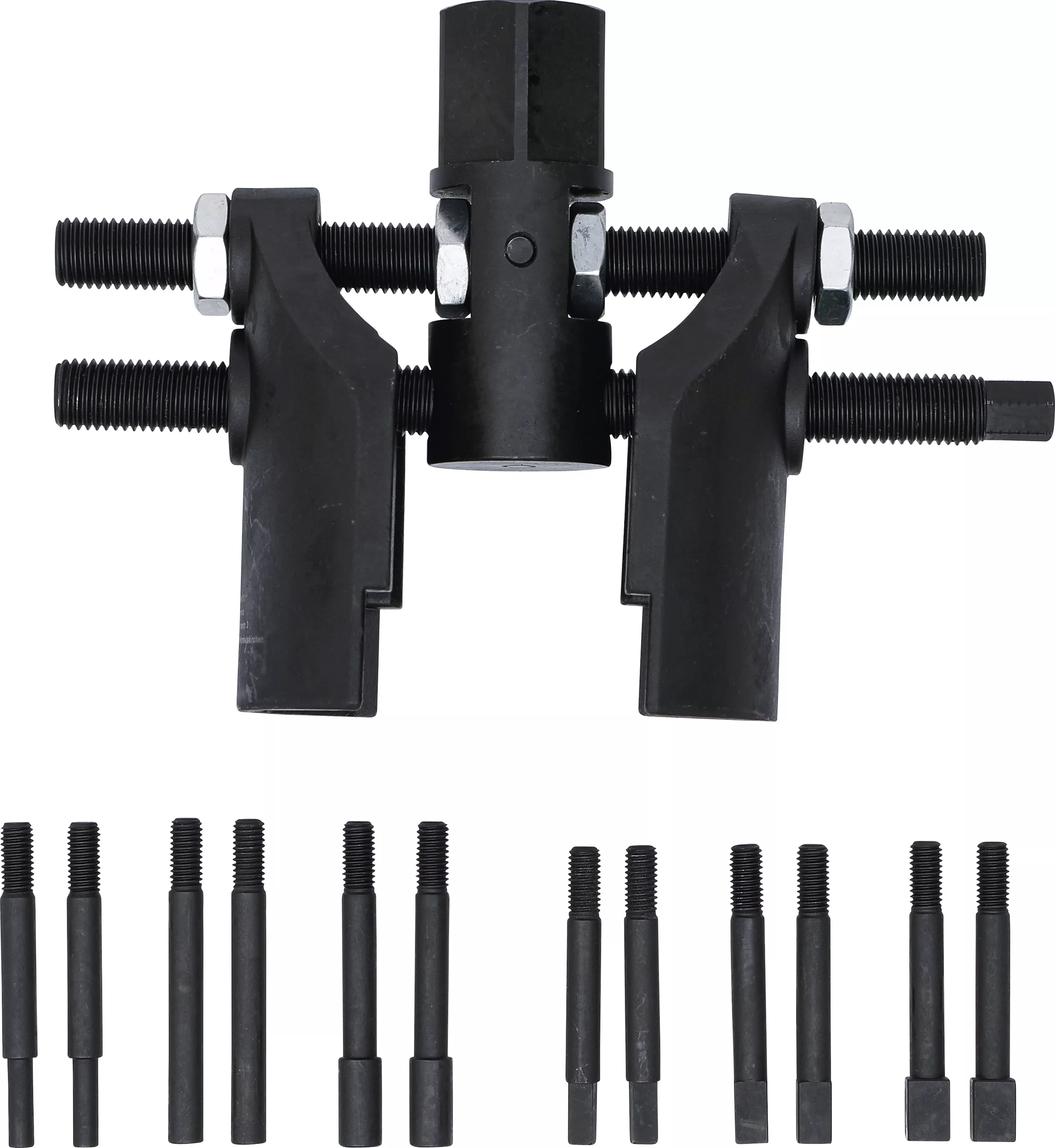 Set capace de ax universale si cheie piulite canelate [2]
