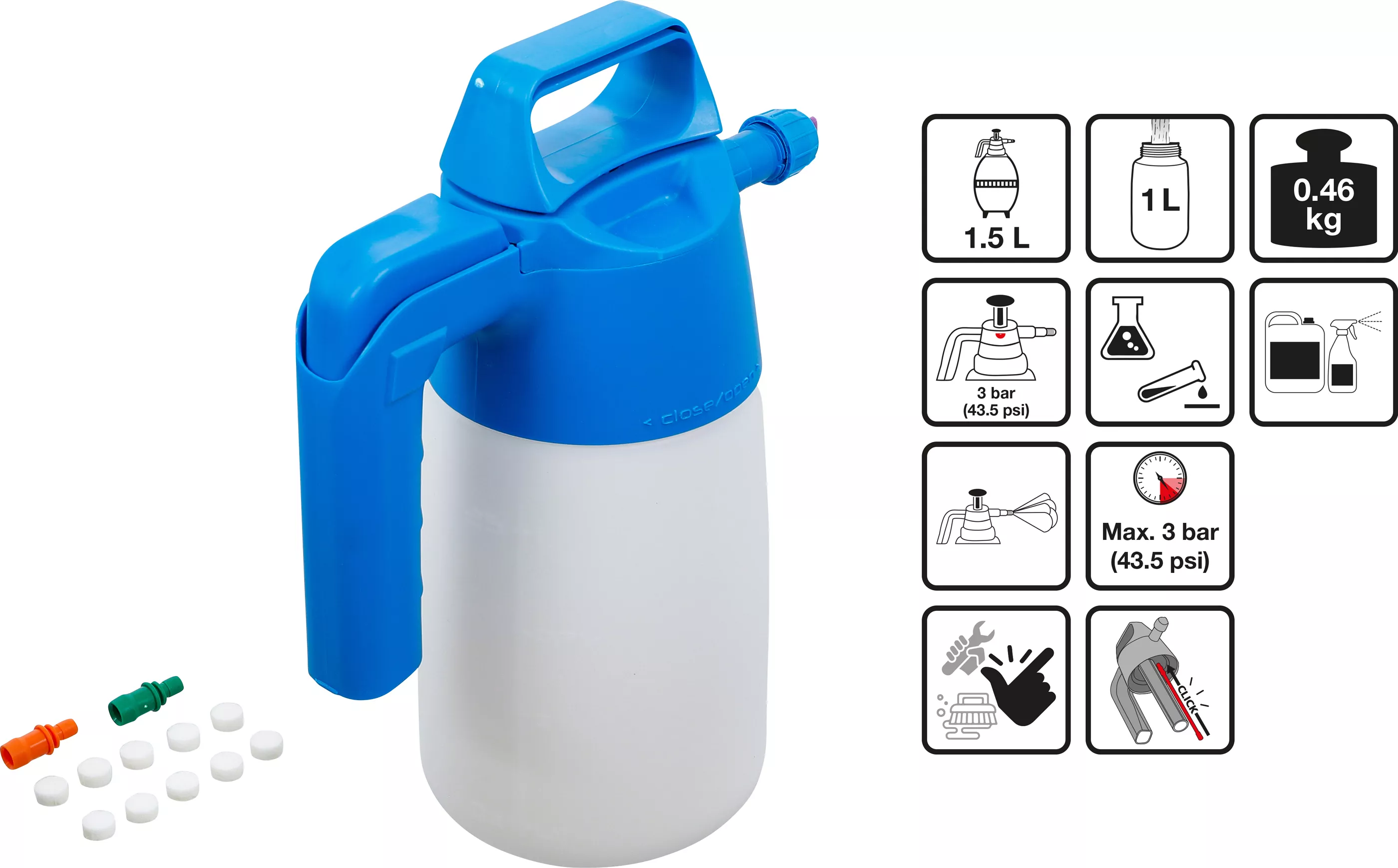Flacon cu pompa de pulverizare spuma | 1,5 l [3]