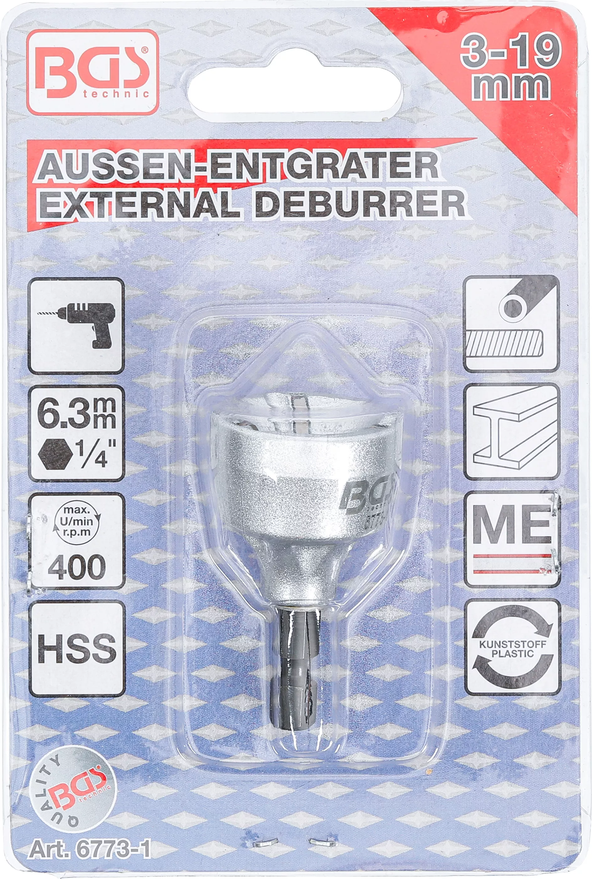 Debavurator exterior | pentru o 3 - 19 mm [5]