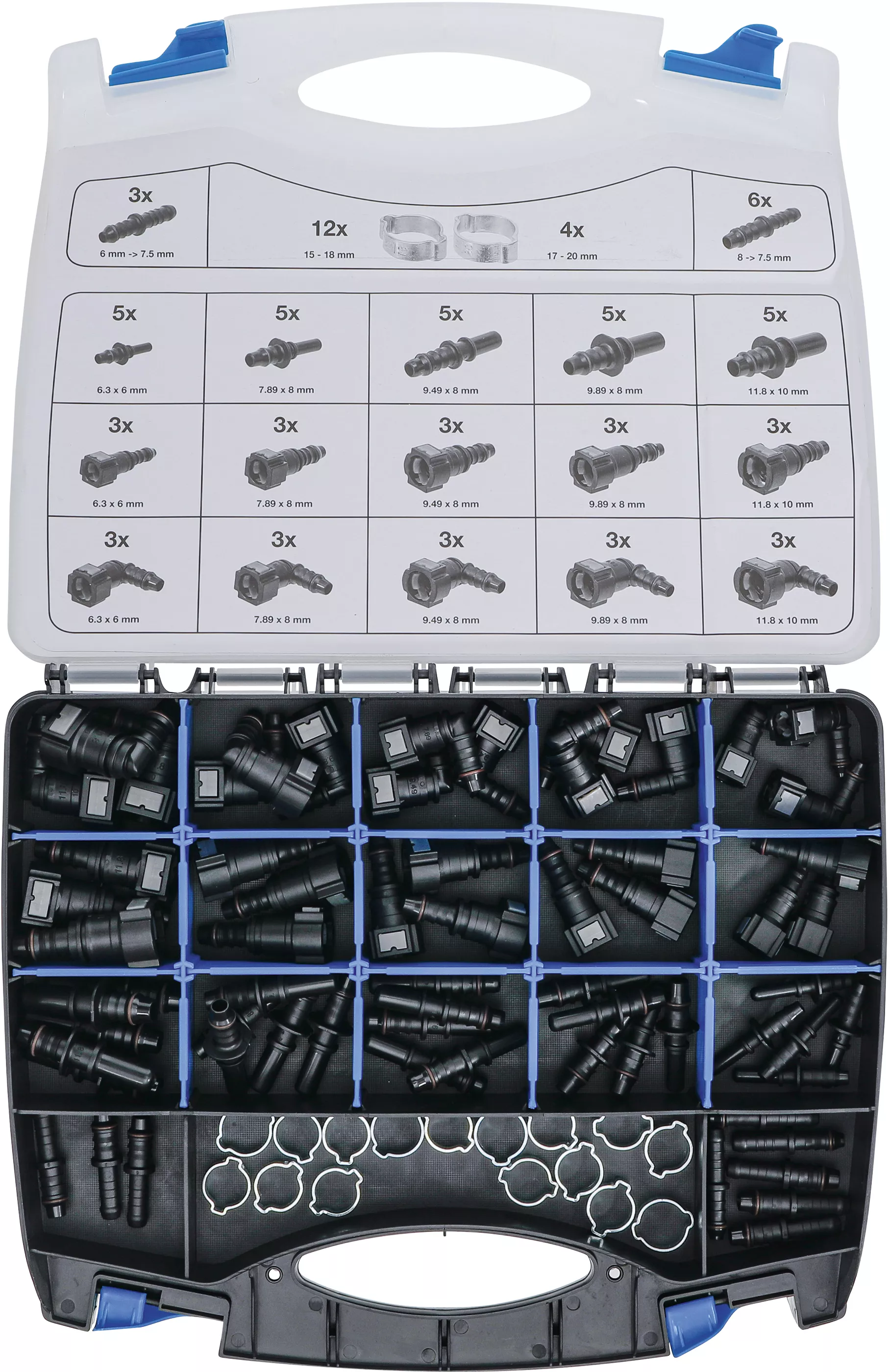 Sortiment tevi plastic si cuple | 95 piese [2]