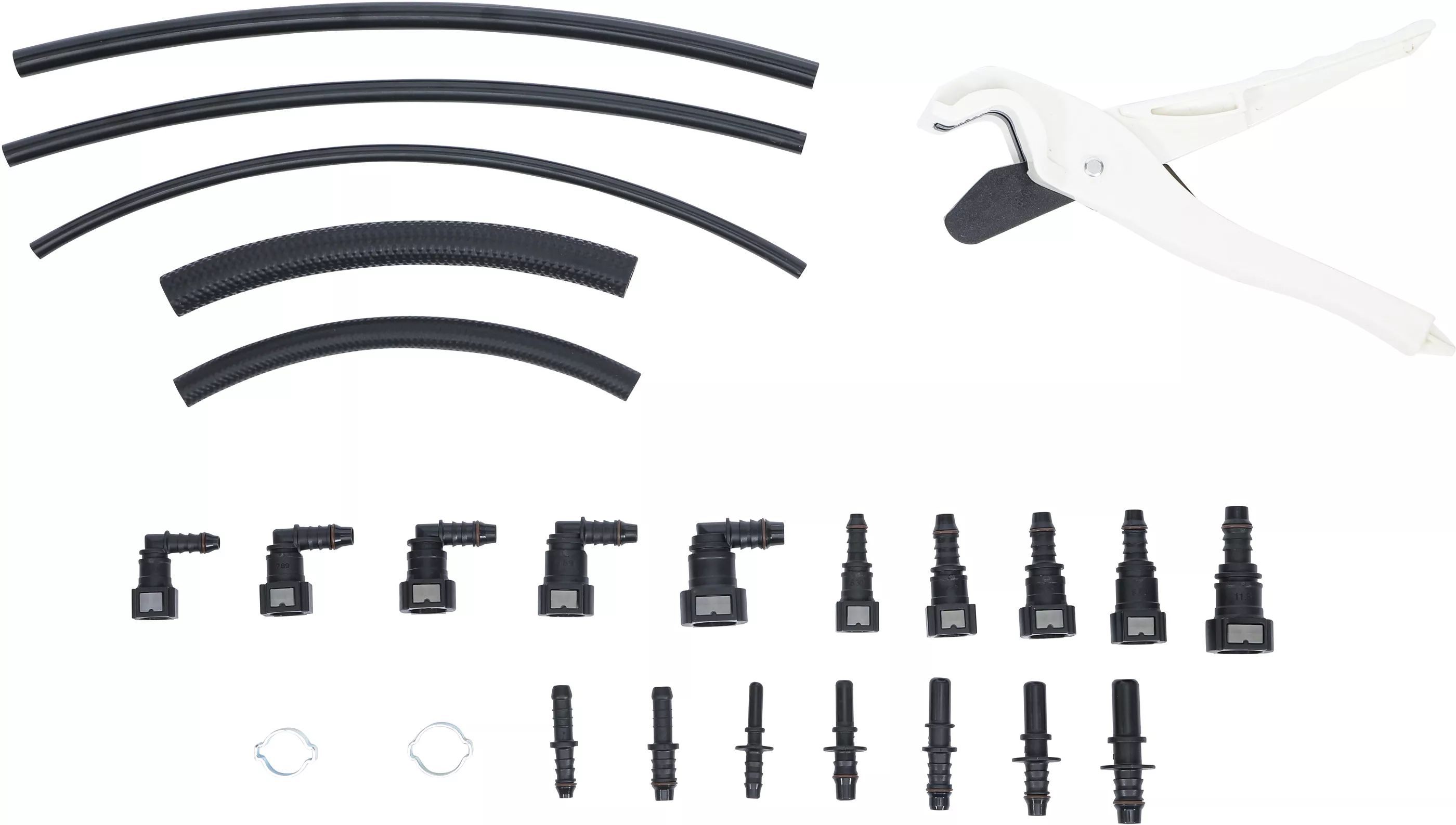 Sortiment tevi plastic si cuple | 95 piese [4]