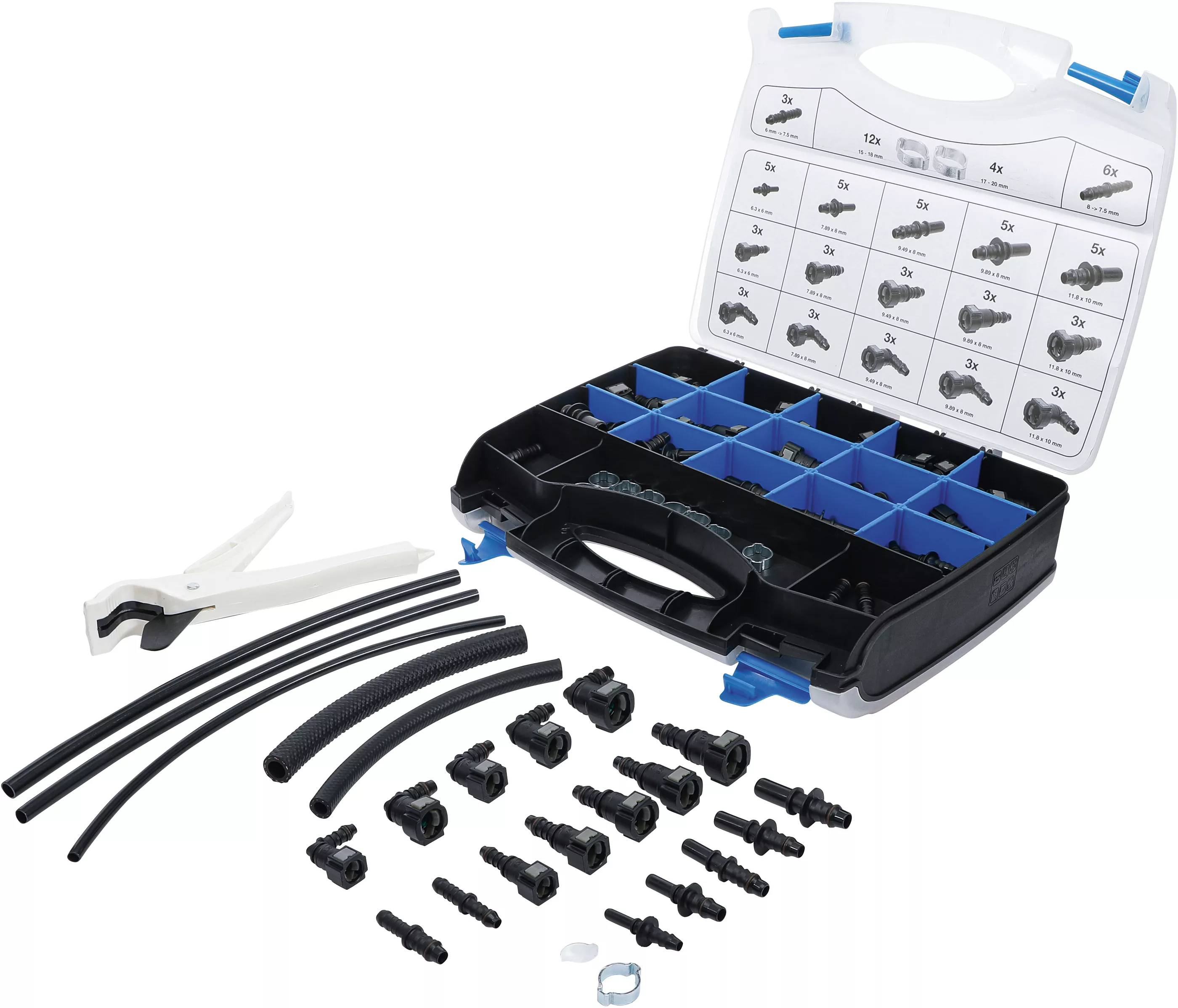 Consumabile - Sortiment tevi plastic si cuple | 95 piese