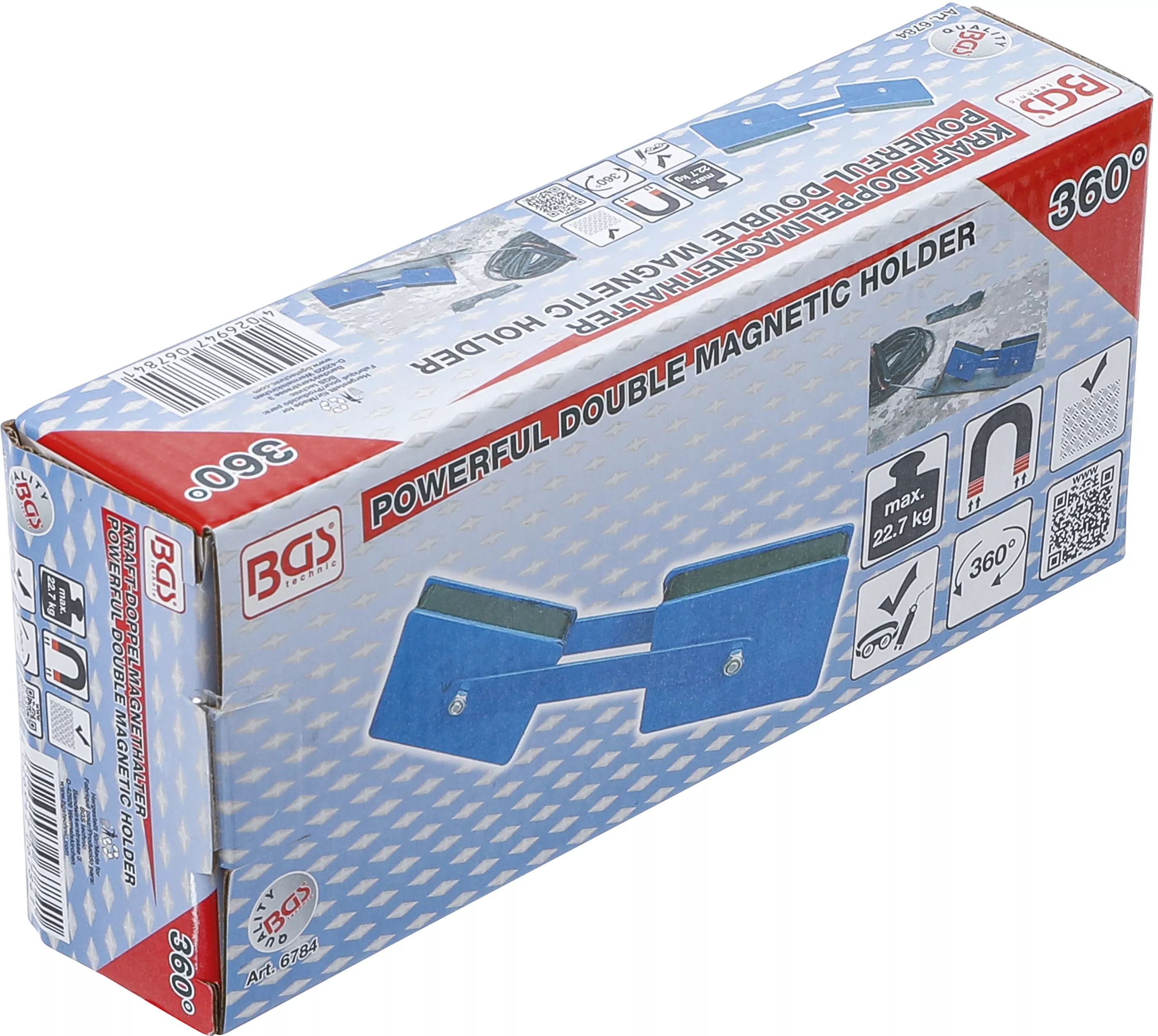 Suport magnetic de forta | Unghi reglabil | 22,7 kg [2]