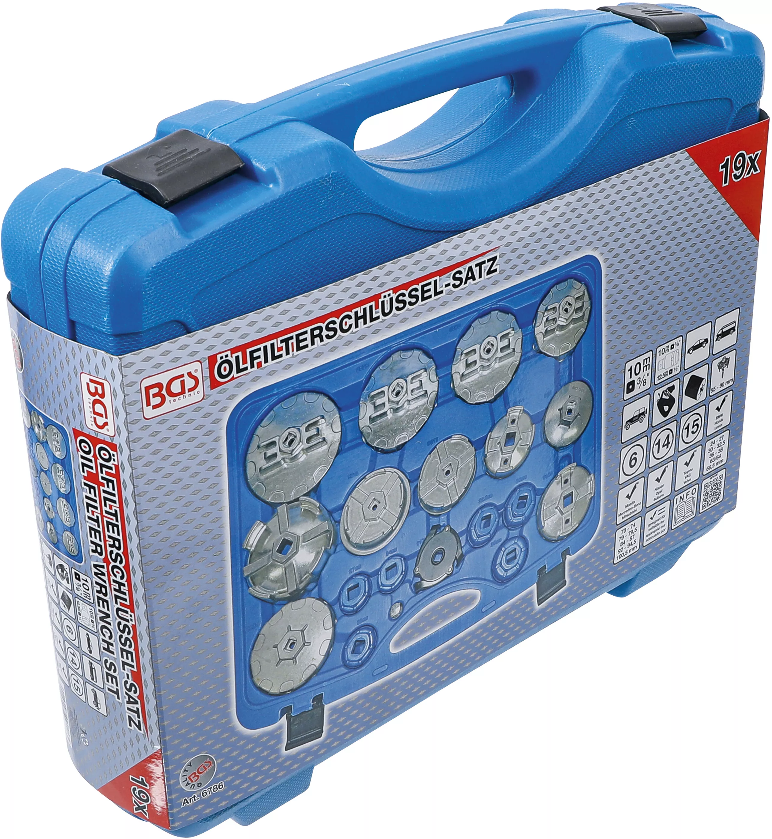 Set chei filtru de ulei | 19 piese [6]